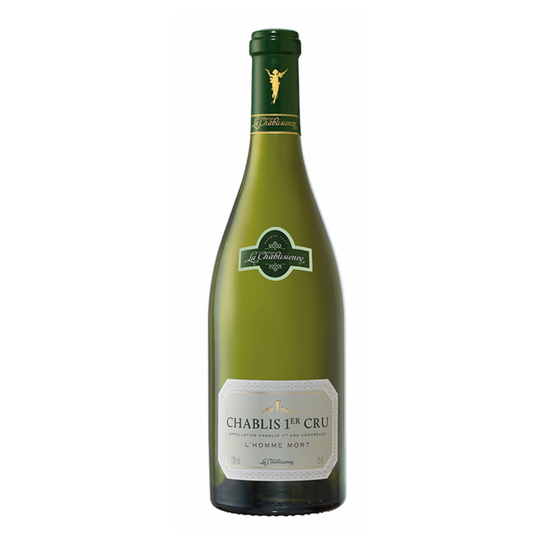 Вино La Chablisienne Chablis Premier Cru L'Homme Mort 2018 сухе біле 13% 0.75 л