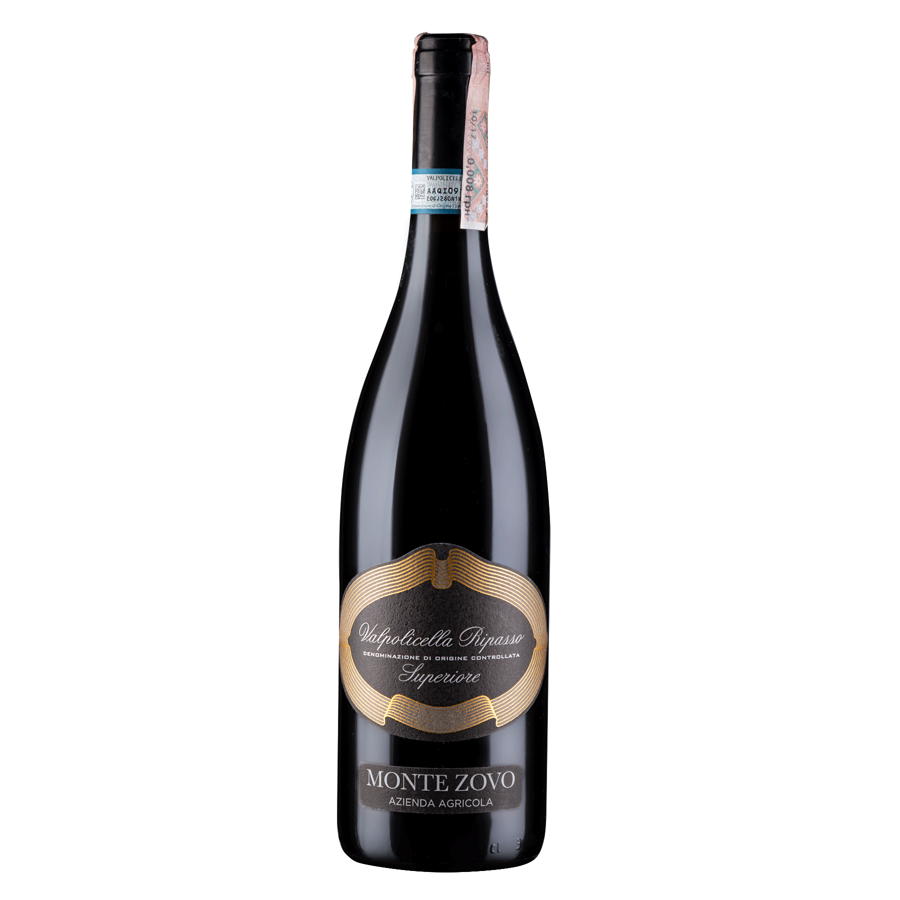 Вино Монте Зово Рипассо делла Вальполічелла 14,5% чер сух 0,75л