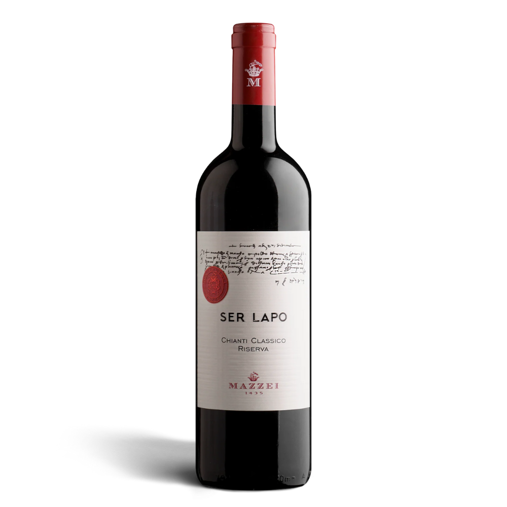 Вино Маззеі Сер Лапо Кьянті Классіко Різерва 14% чер сух 0,75