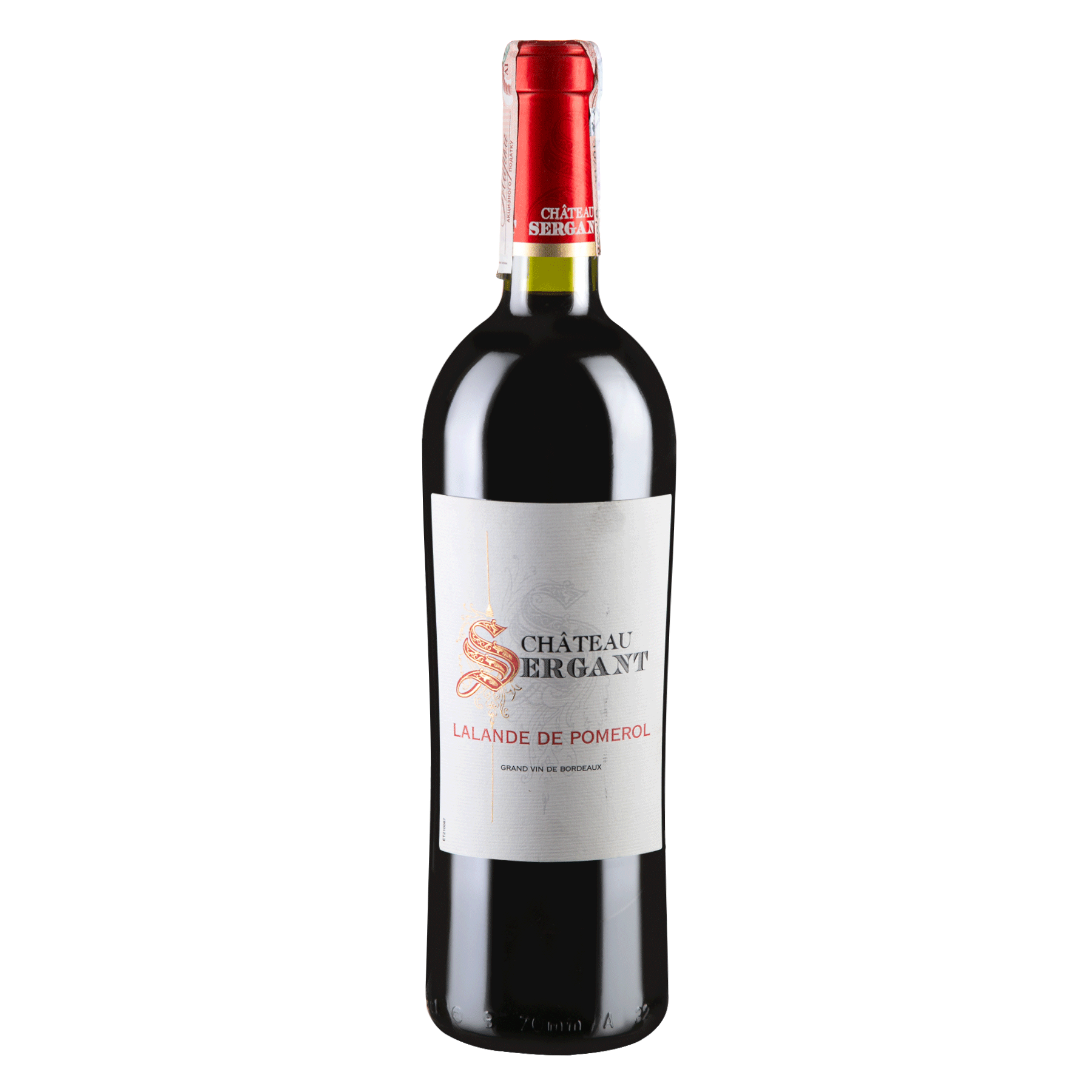 Вино Шато Серган Лаланд де Помероль чер сух 13%  0,75л