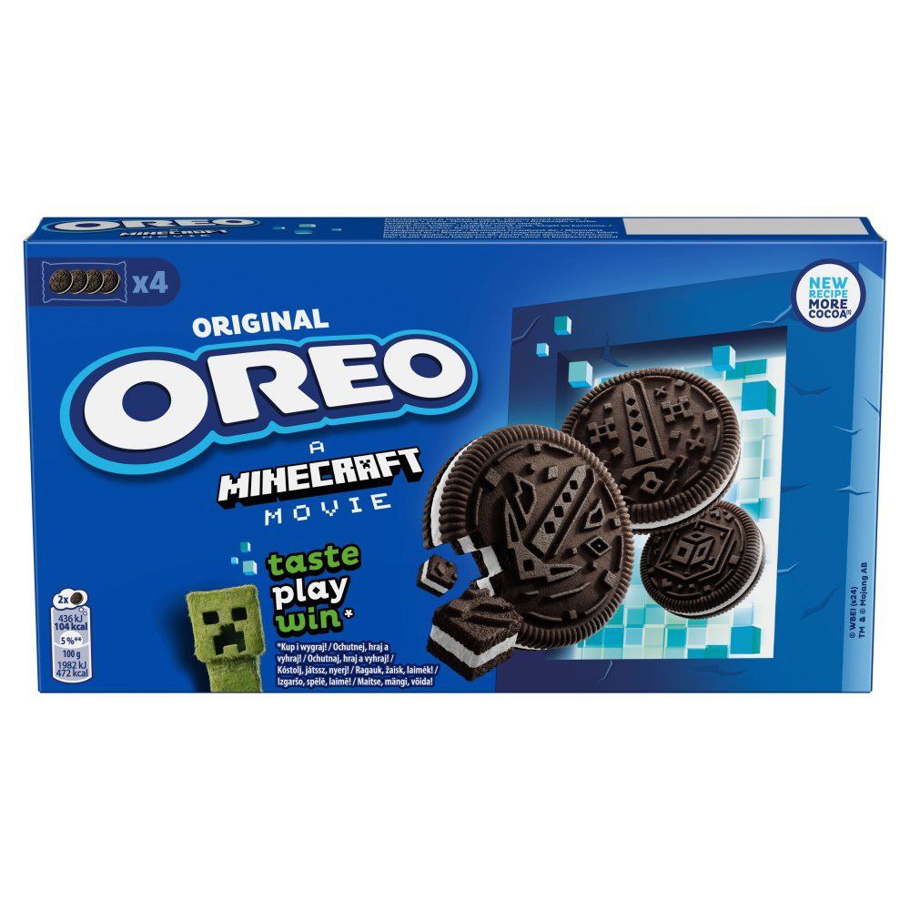 Minecraft Boxes Oreo Печиво Oreo Minecraft 176г