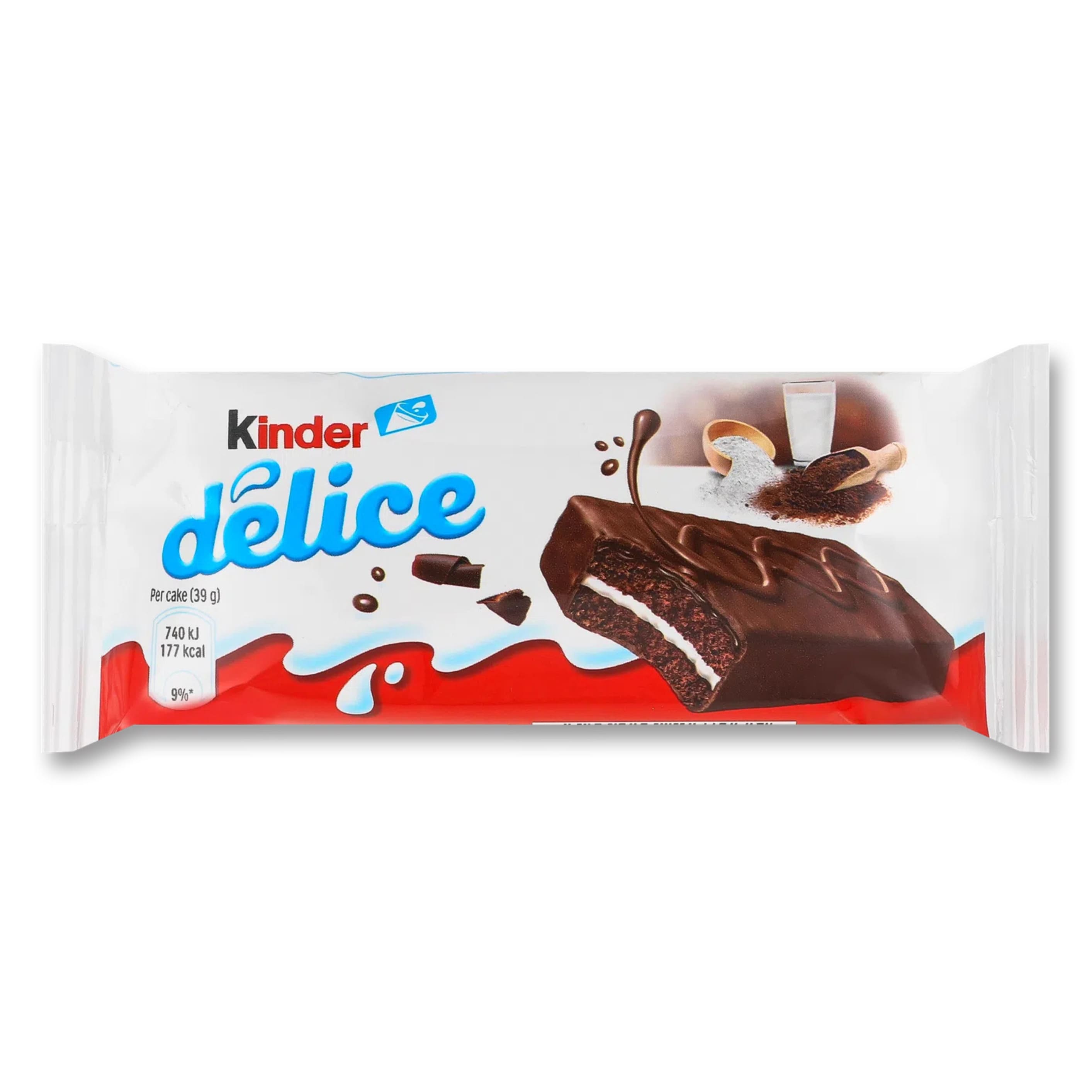 Тістечко бісквітне Кіндер Деліс 39г