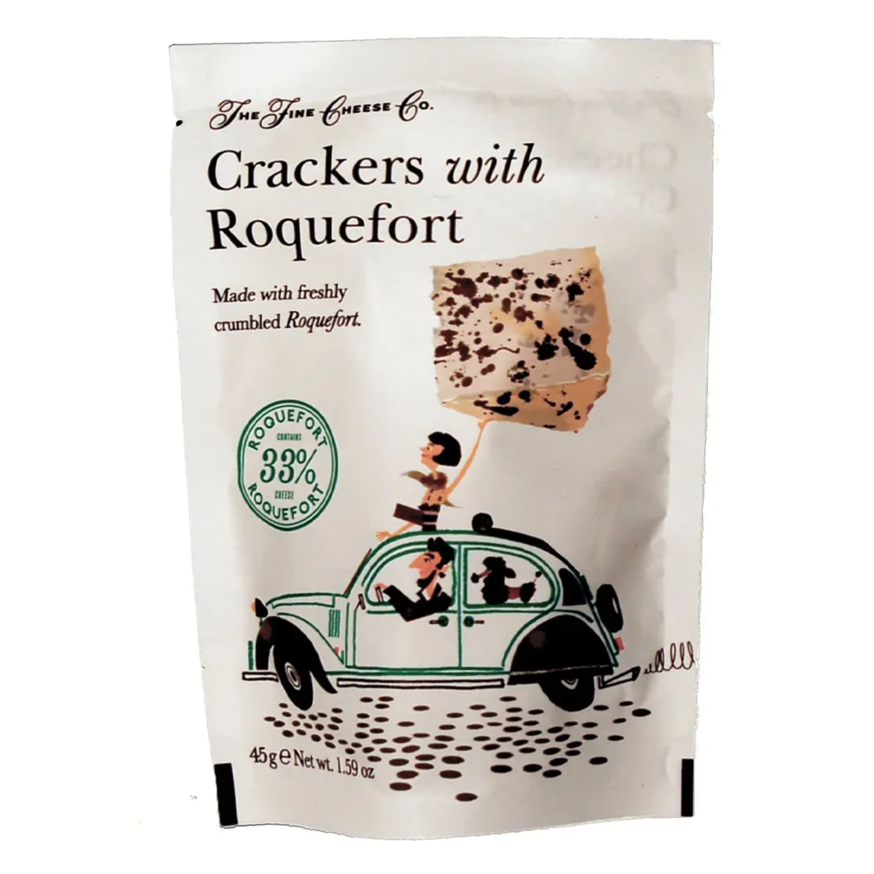 Крекери The Fine Cheese Co сир Рокфор 45г
