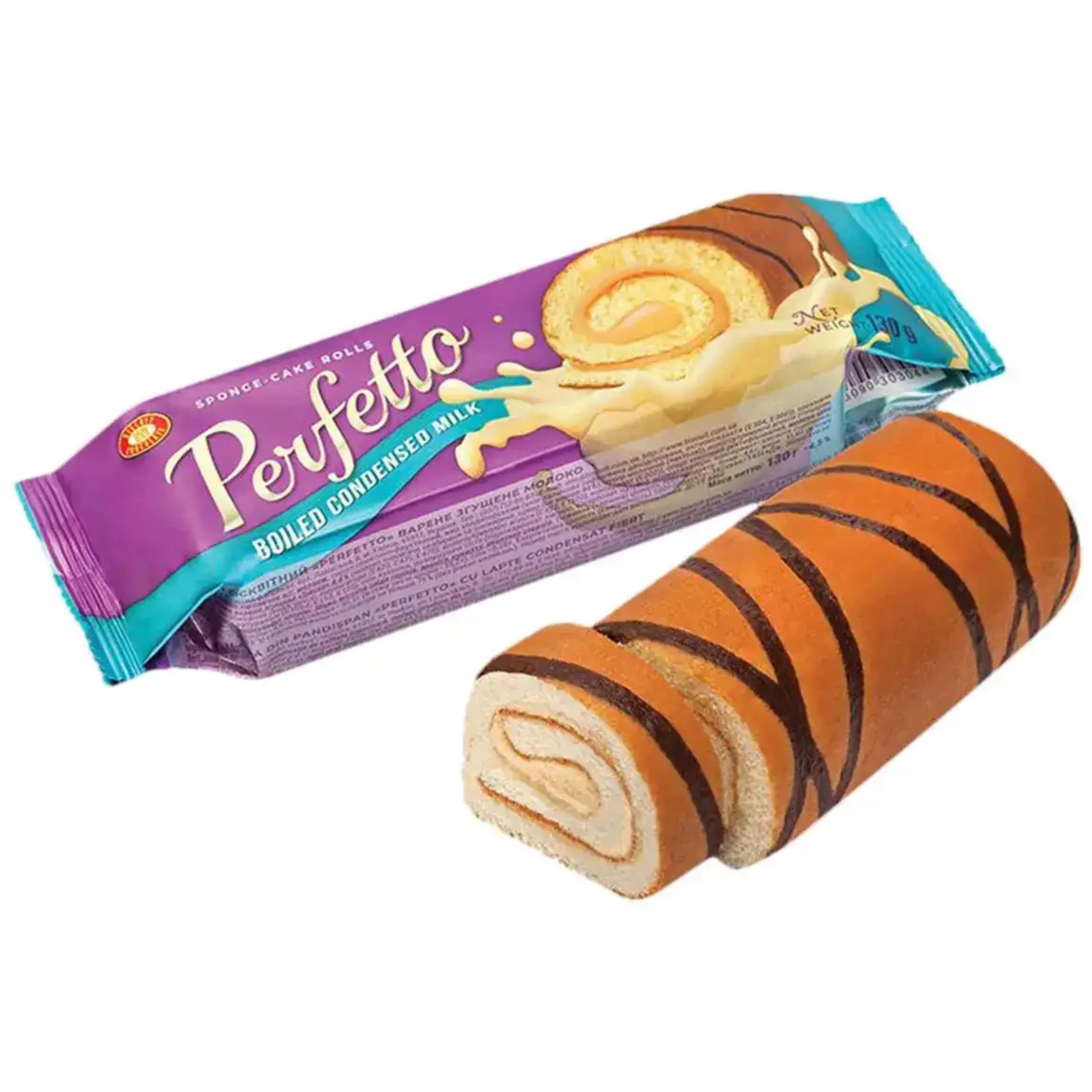 Рулет PERFETTO ХБФ варене згущене молоко 130г