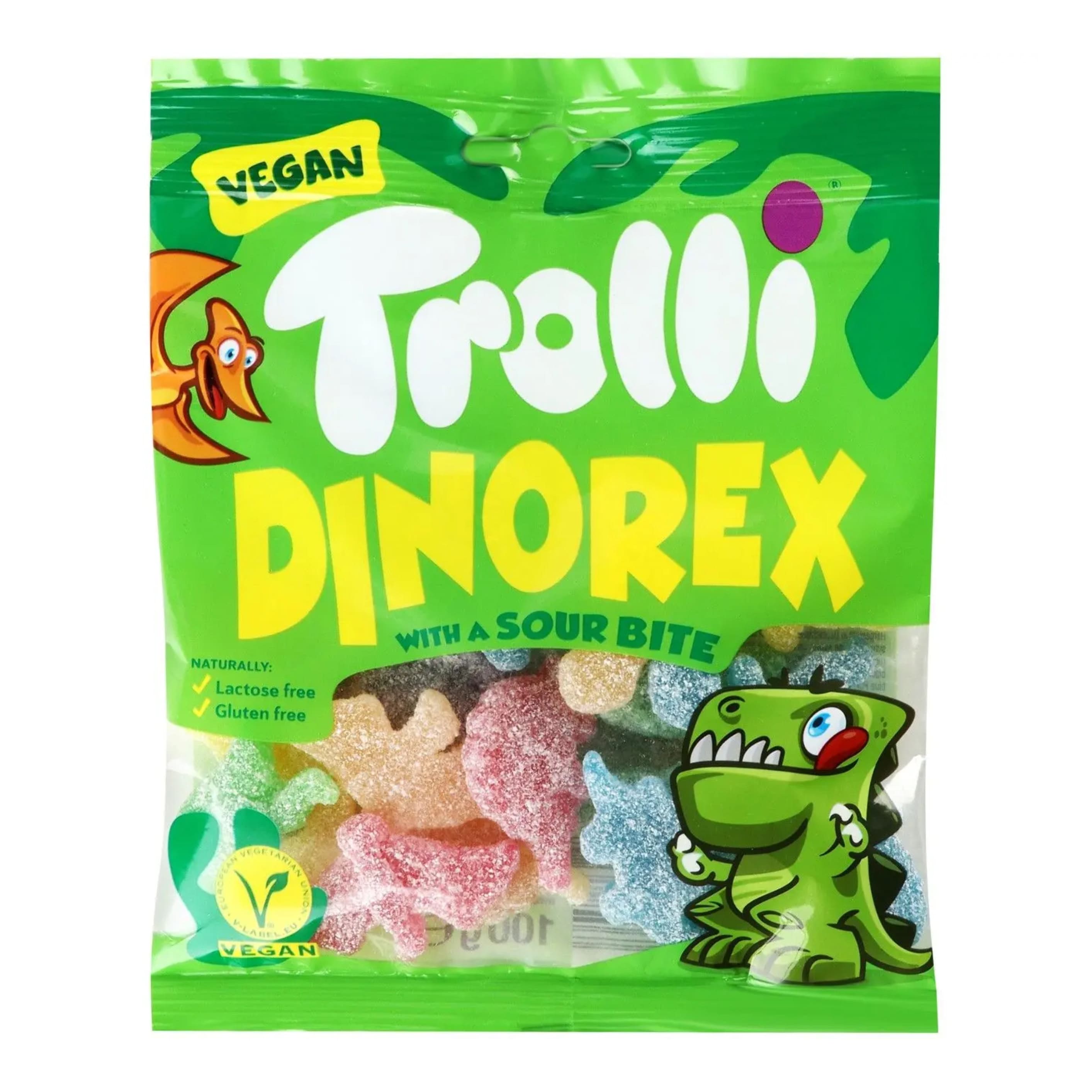 Мармелад жувальний Dino Rex 100г ТМ Trolli