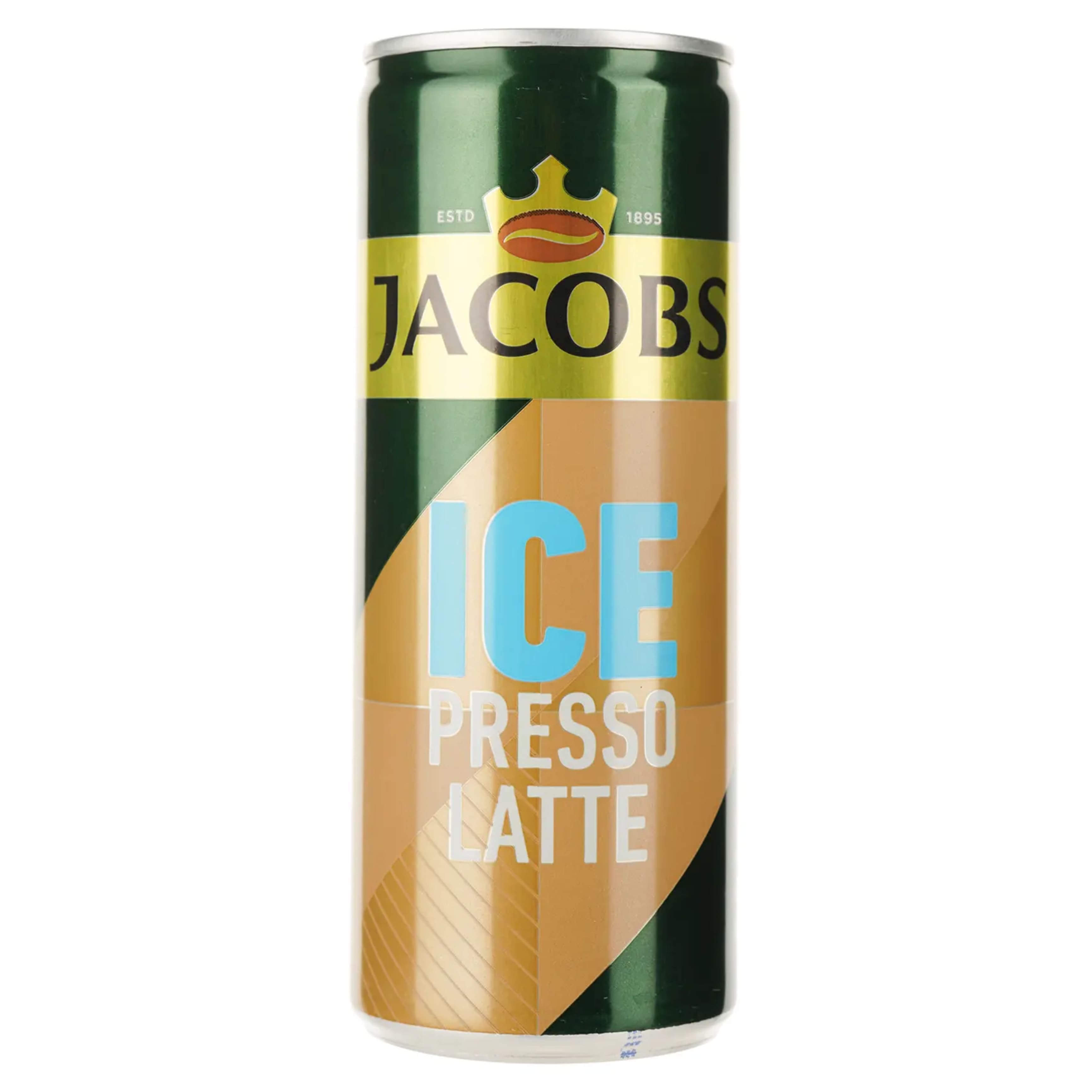 Напій молочний з кавою Jacobs IcePresso Latte 0.25 л з/б