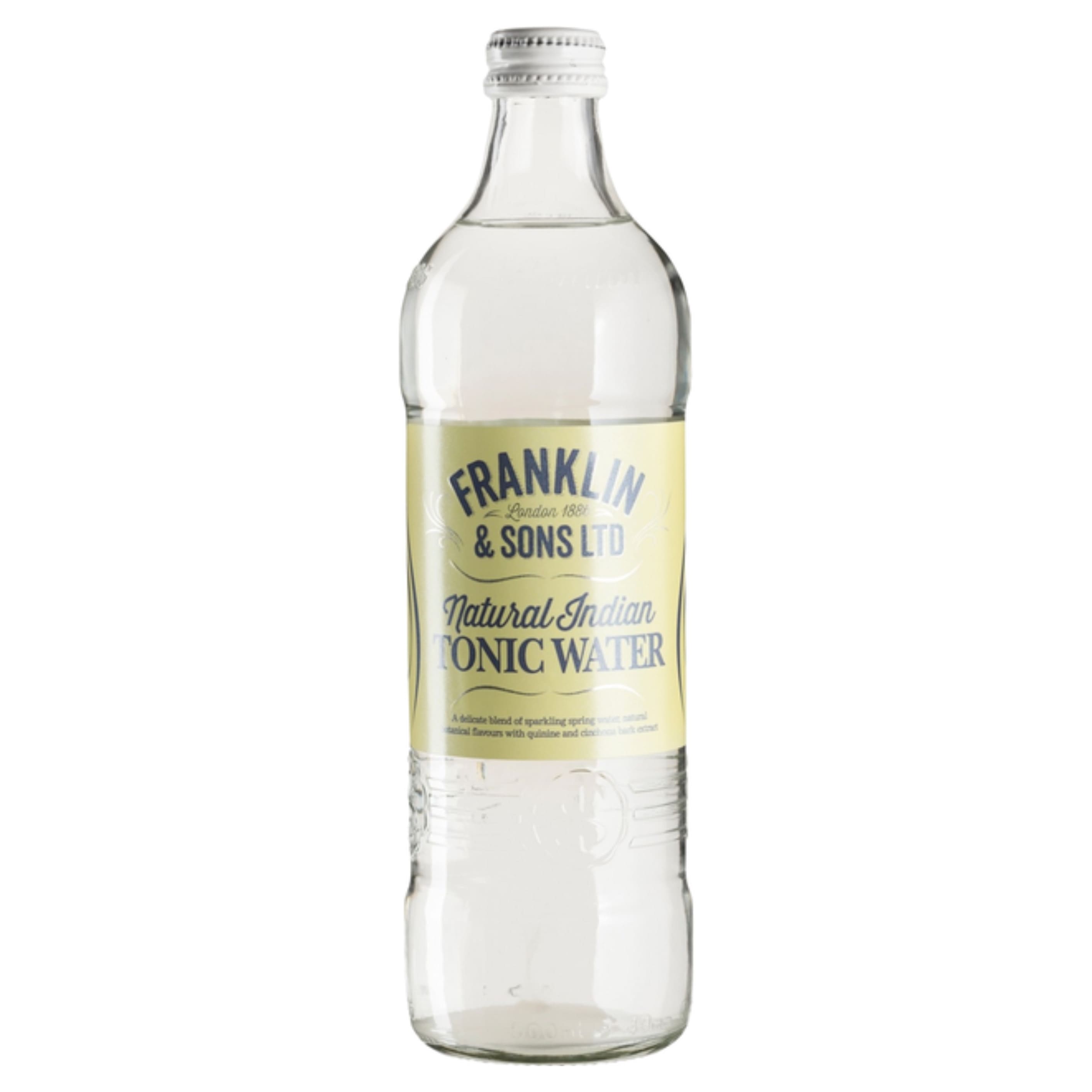 Напій б/а газ. Franklin & Sons Natural Indian Tonic Water 0.5 л скло