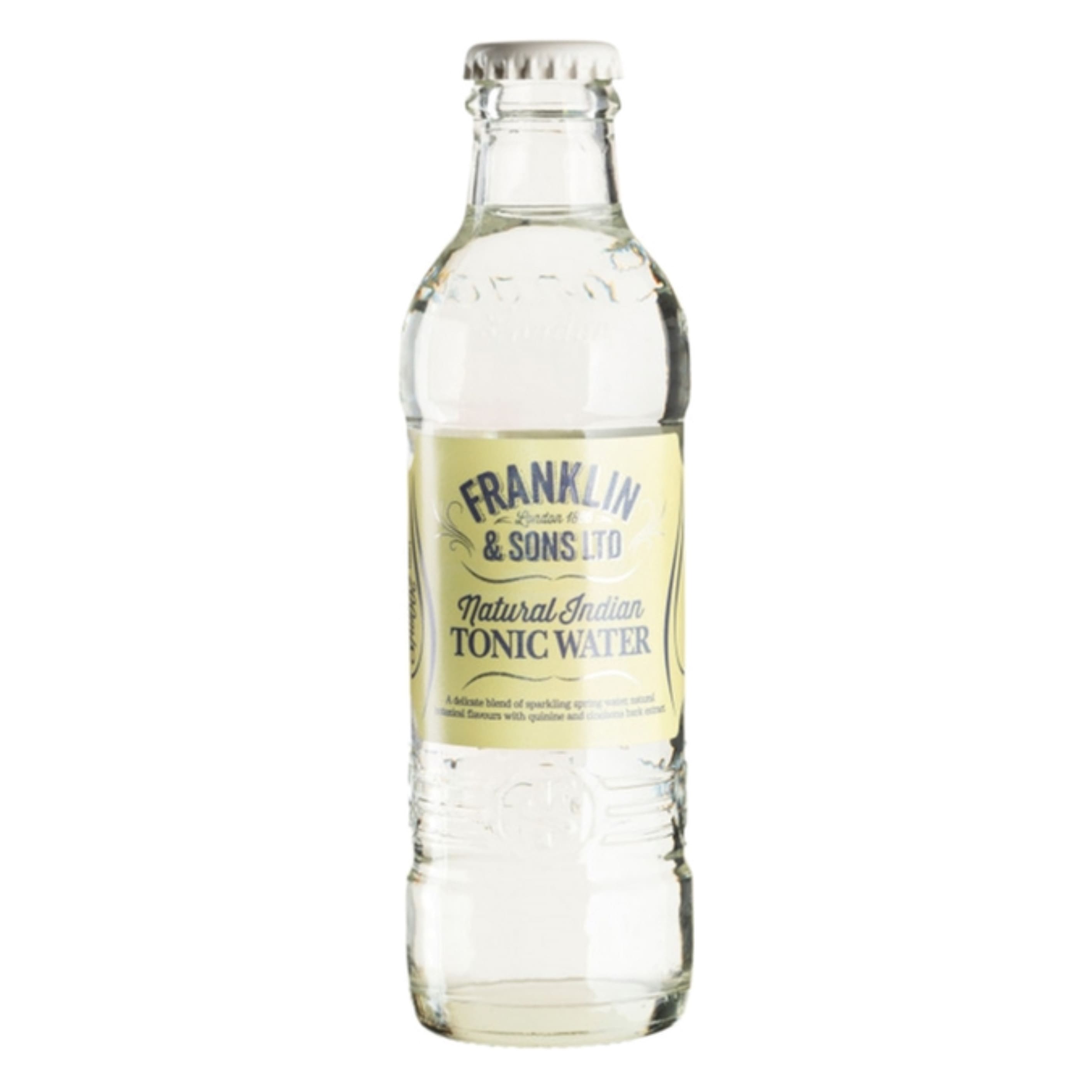 Напій б/а газ. Franklin & Sons Natural Indian Tonic Water 0.2 л скло