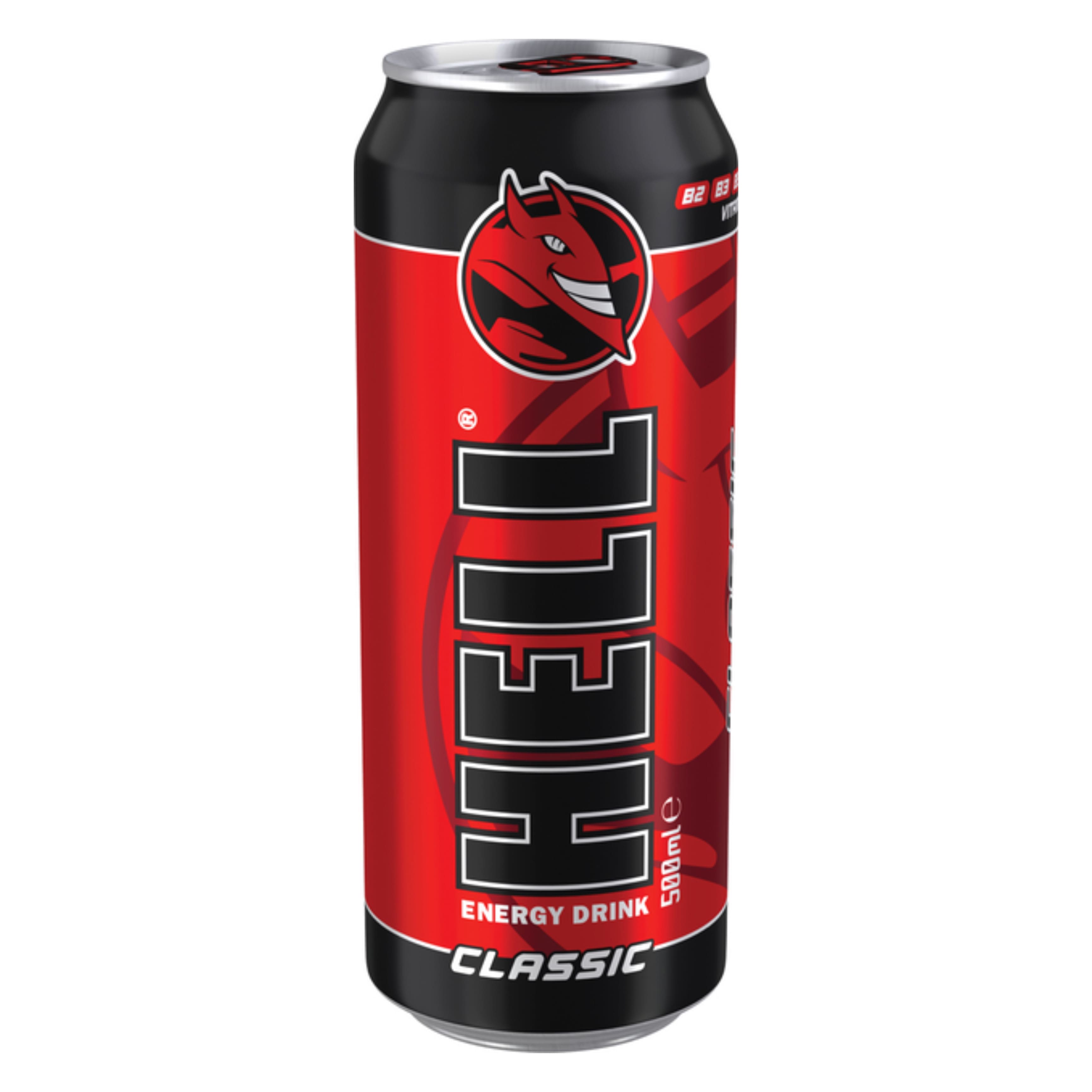 Енергетичний б/а напій Hell Classic 0.5 л з/б