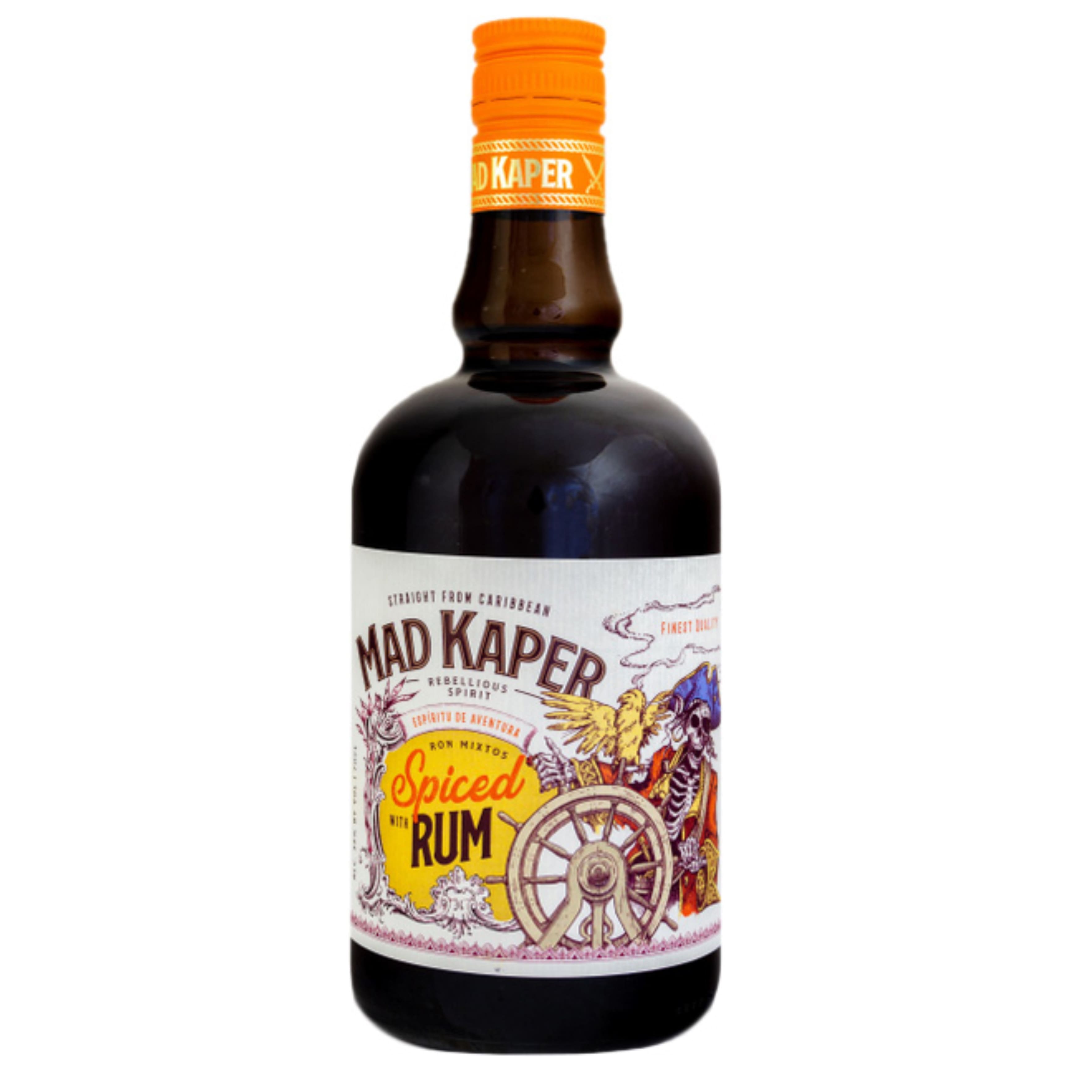 Напій алк. на основі рому Mad Kaper Rum Spiced 35% 0.7 л