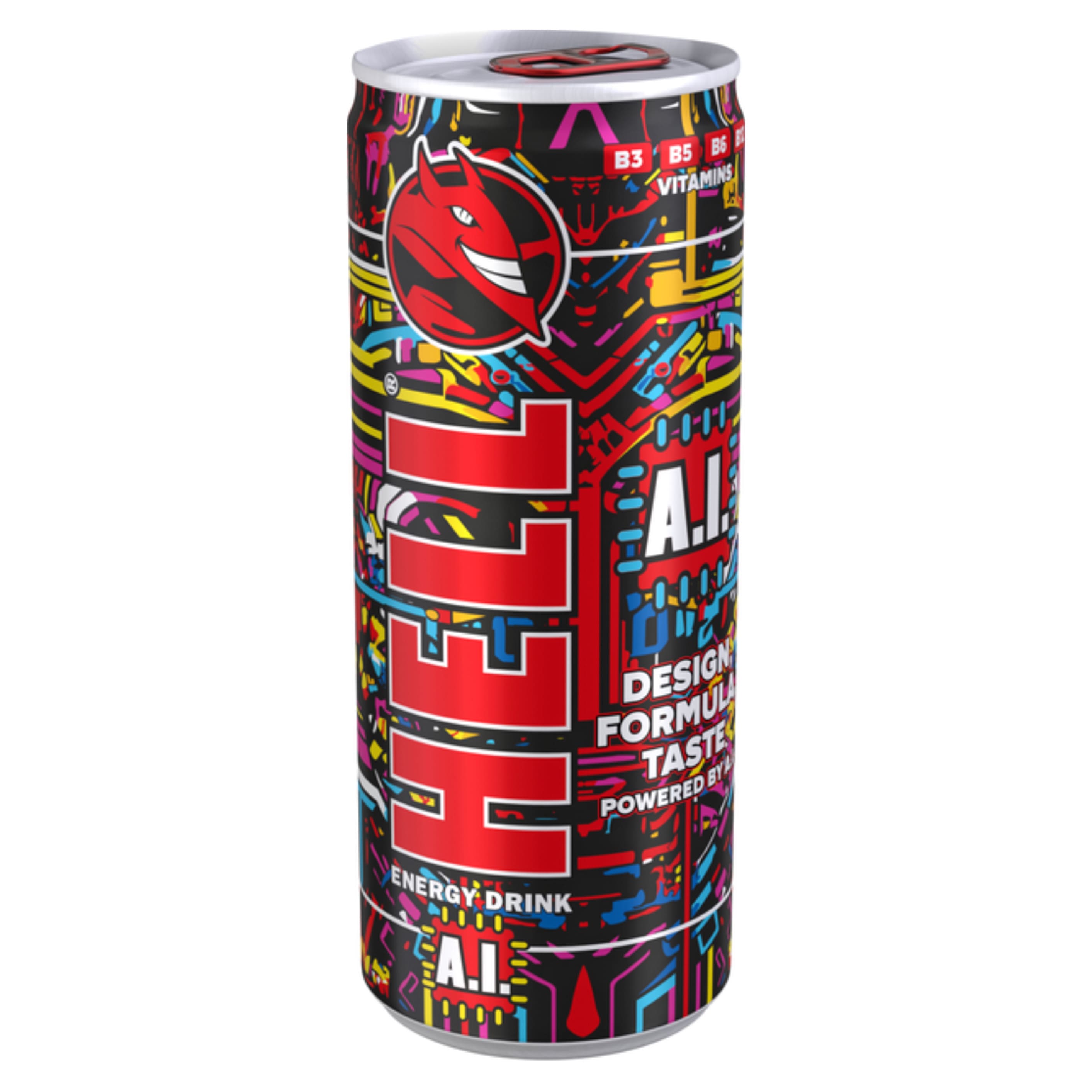 Енергетичний б/а напій Hell A.I. 0.25 л з/б