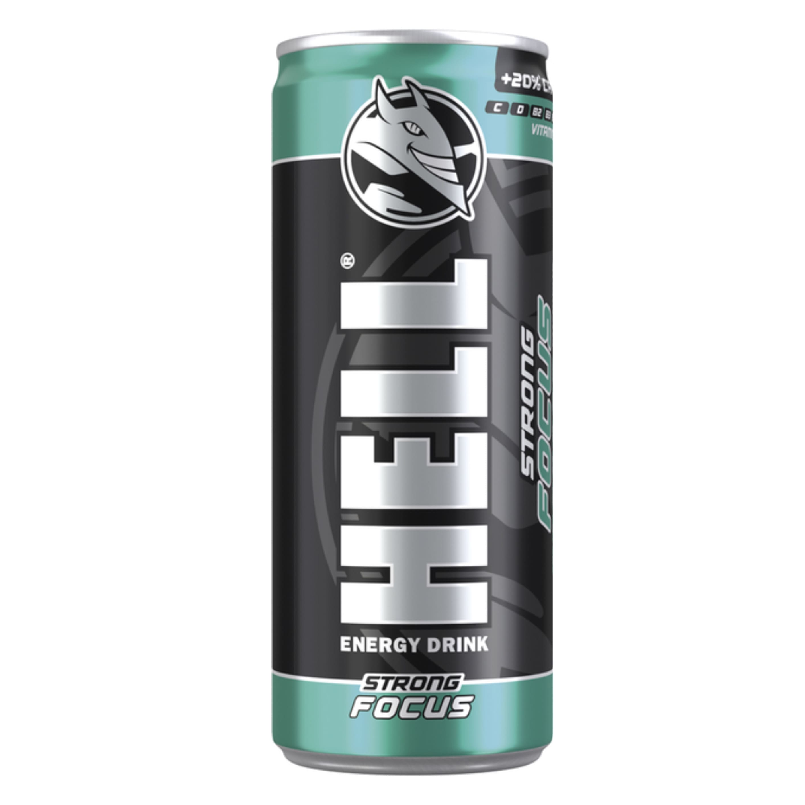 Енергетичний б/а напій Hell Focus+ 0.25 л з/б