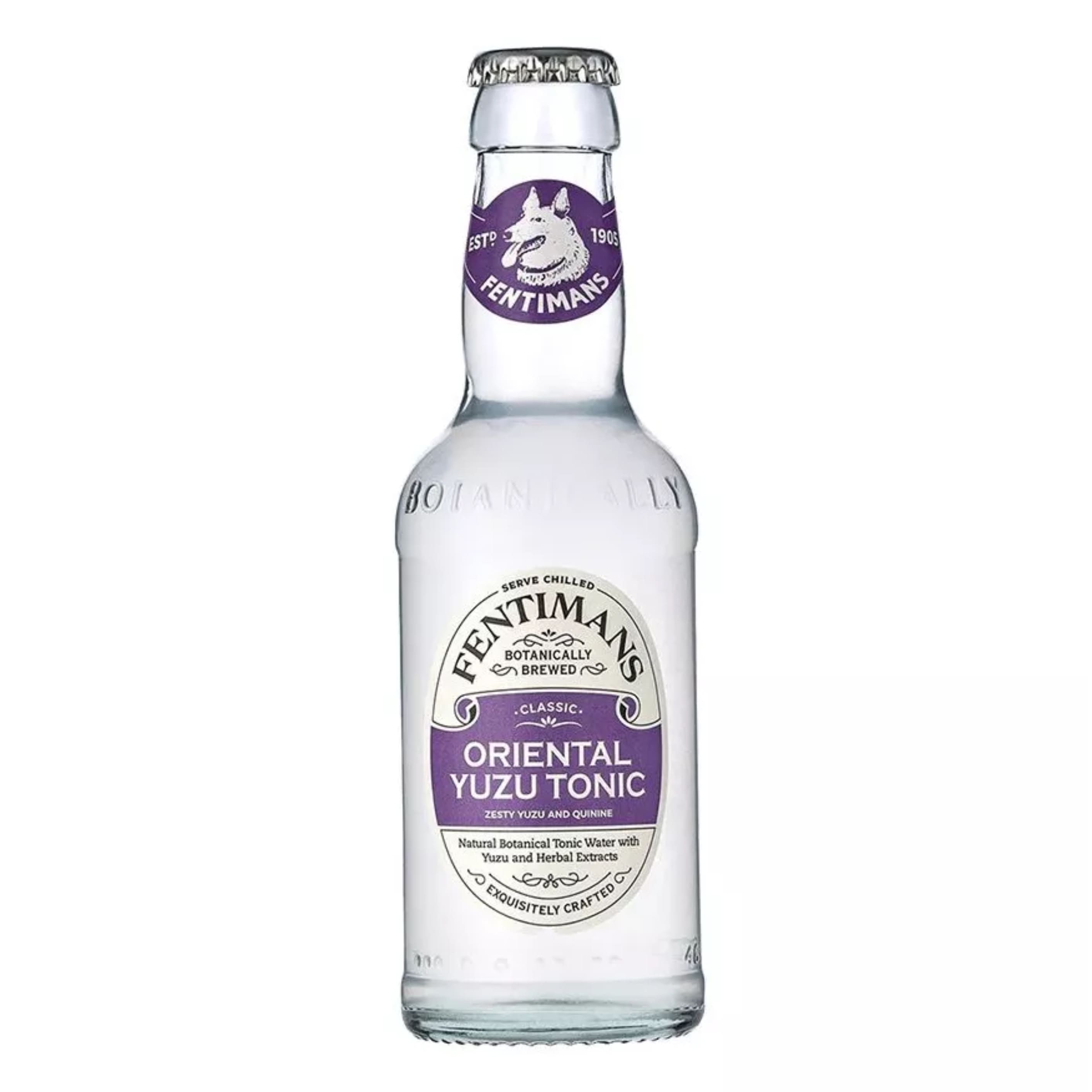 Напій б/а середньогаз. Fentimans Oriental Yuzu Tonic Water 0.2 л скло