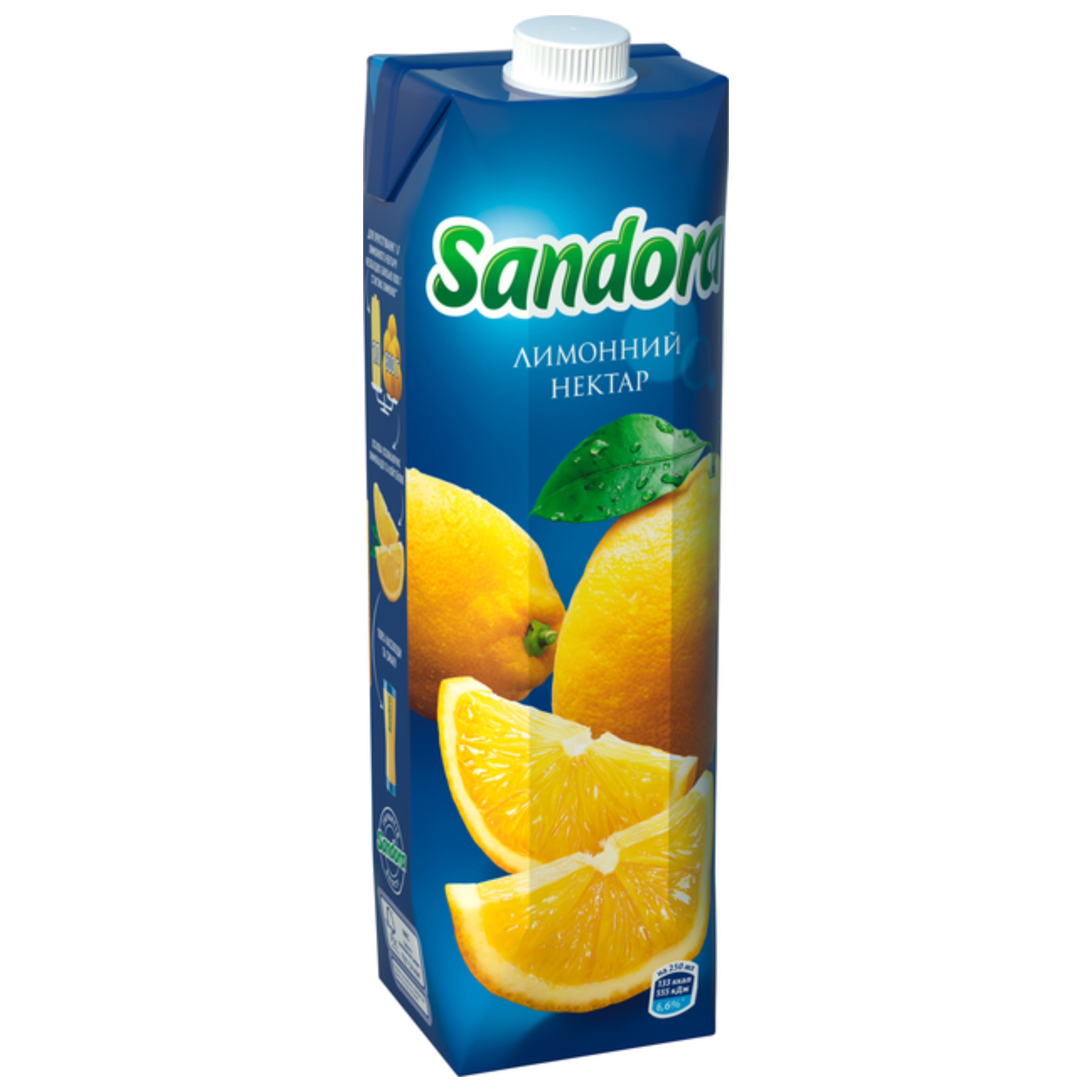 Нектар Sandora Лимонний 0.95 л тетра-пак