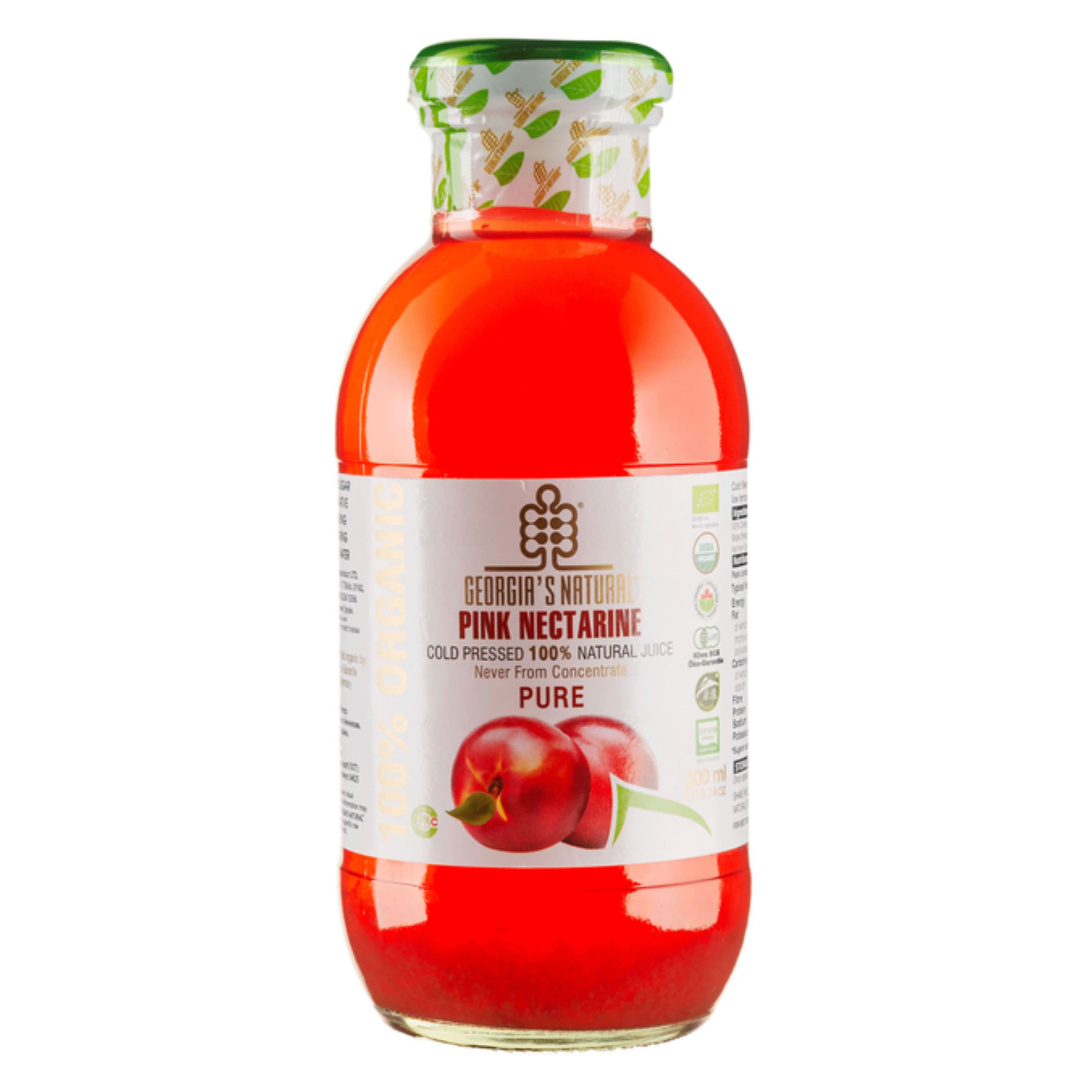 Сік Georgia`s Natural Рожевий нектарин 300мл