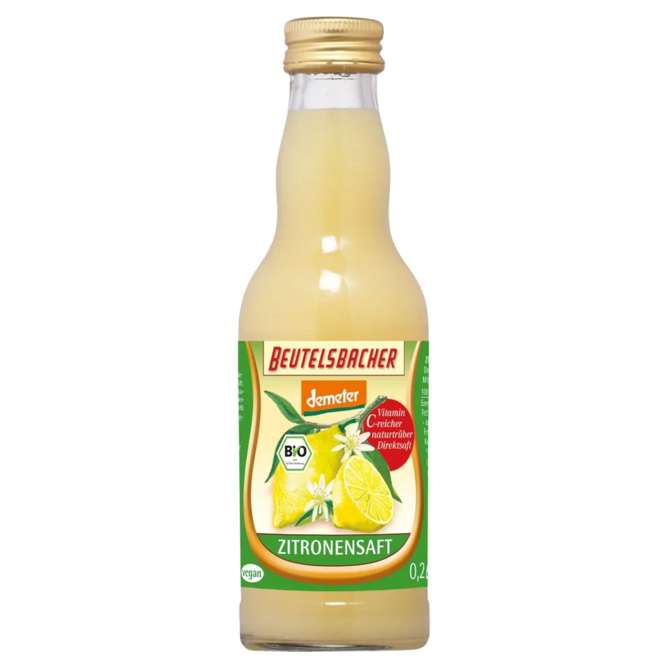 Сік Beutelsbacher лимон 200мл