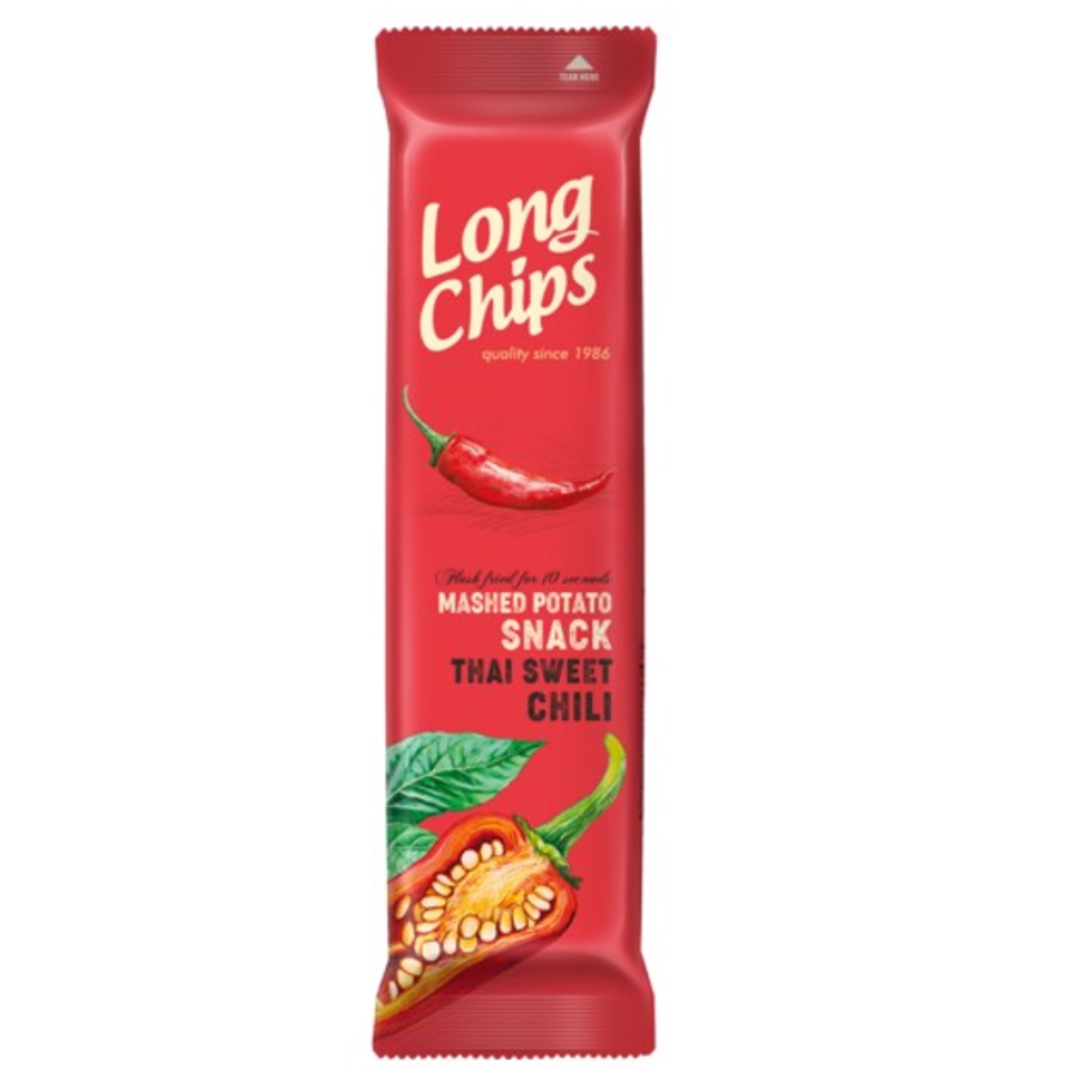 Чіпси Long Chips Перцю чилі 75г