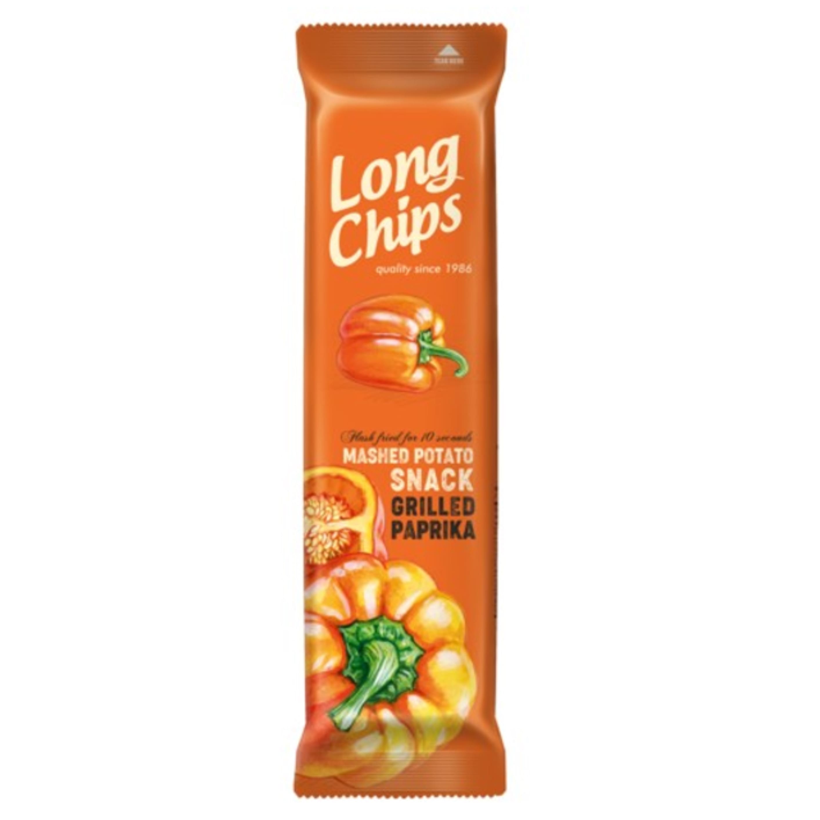 Чіпси Long Chips Паприка 75г