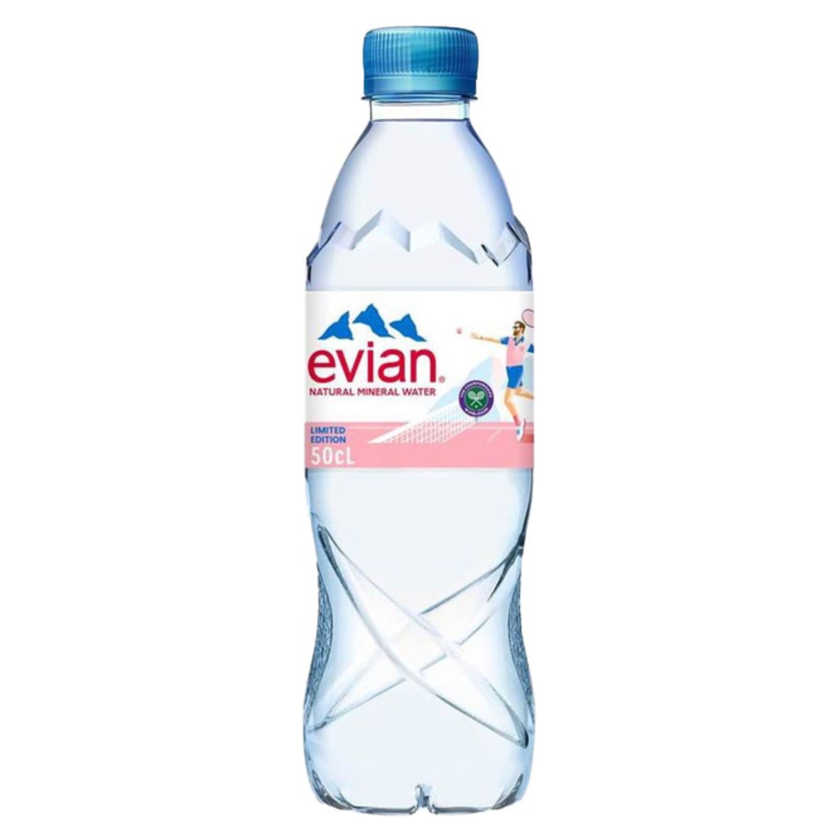 Вода мінеральна негаз. Evian 0.5 л ПЕТ