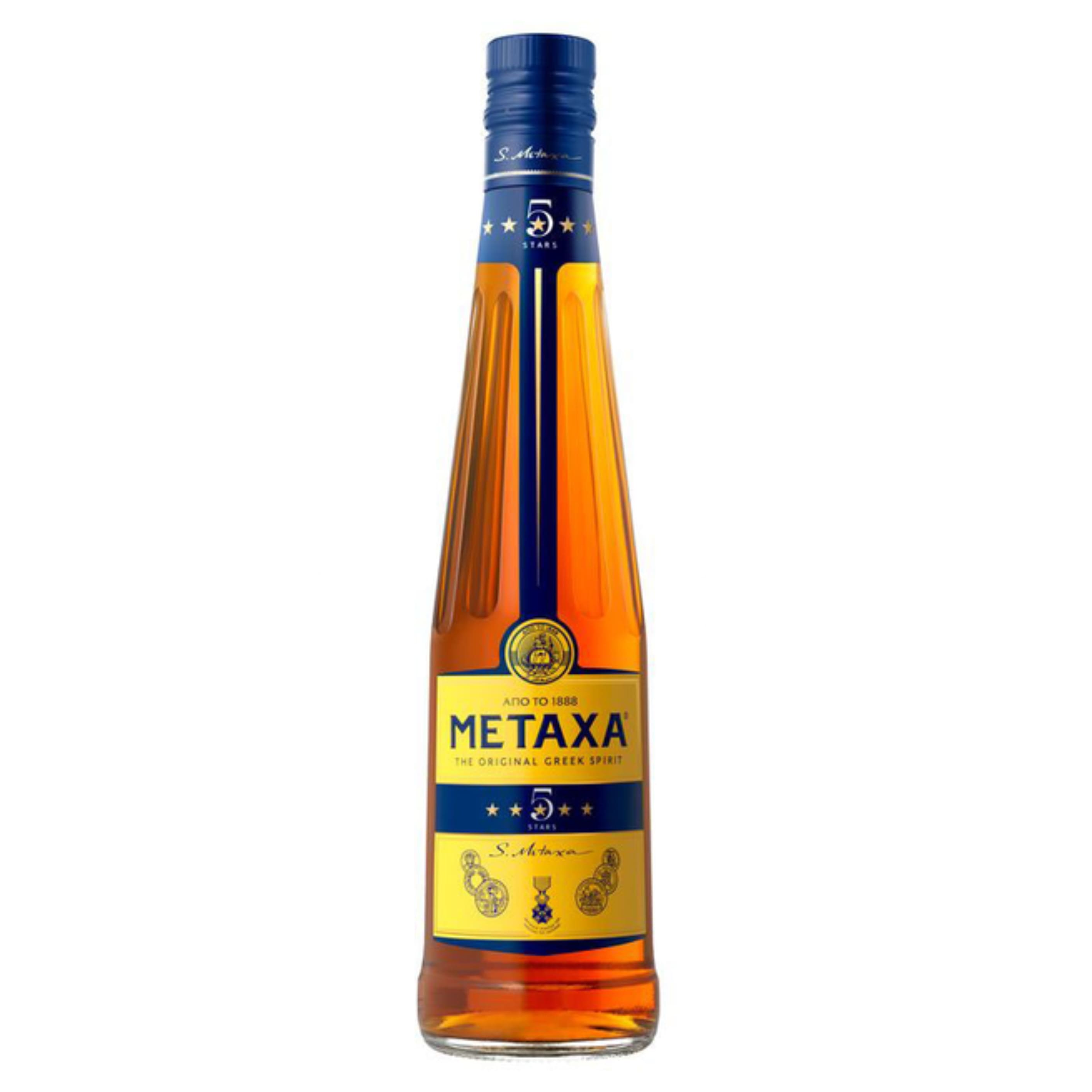 Алкогольний напій Metaxa 5* 38% 0.5 л