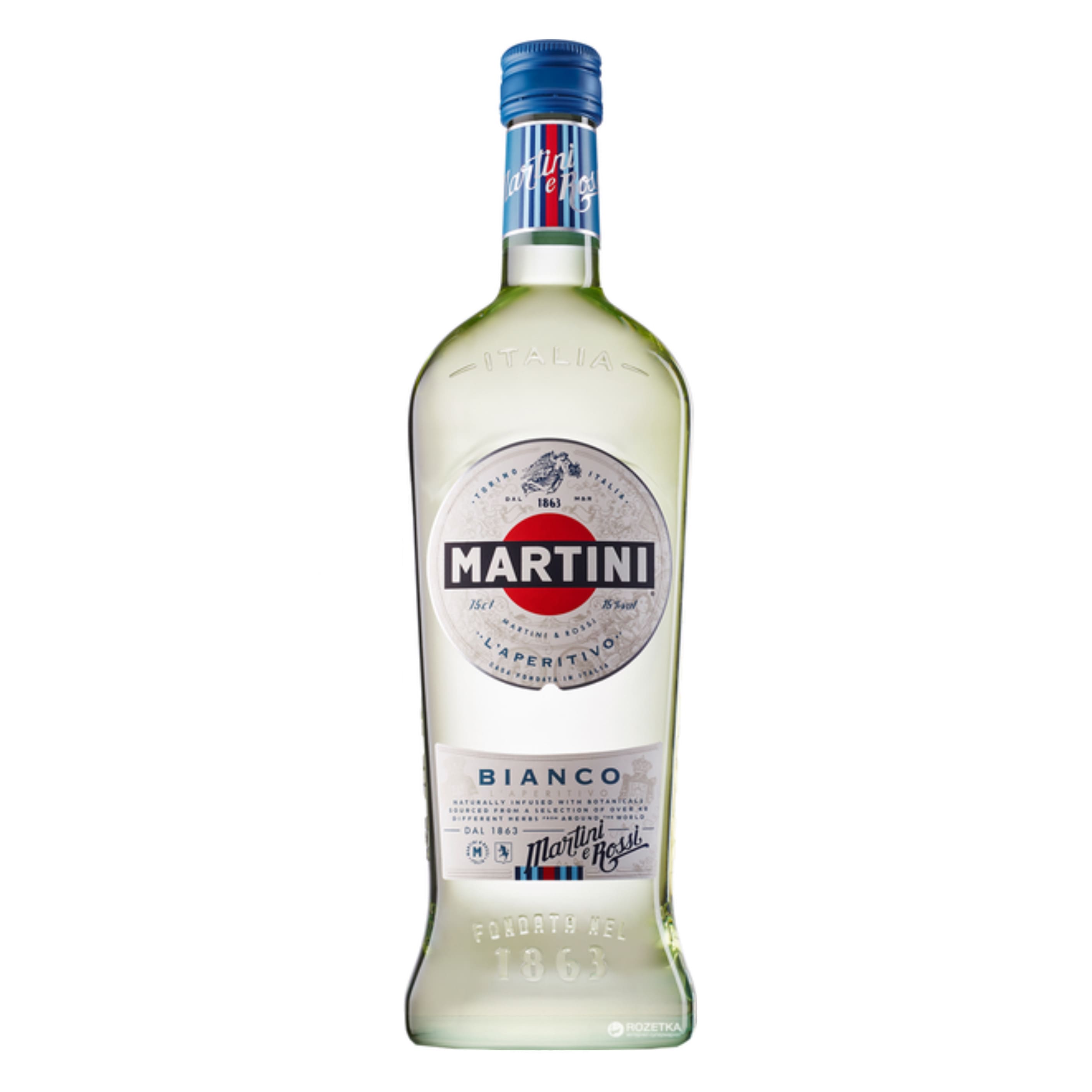 Вермут Martini Bianco 15% 0.75 л