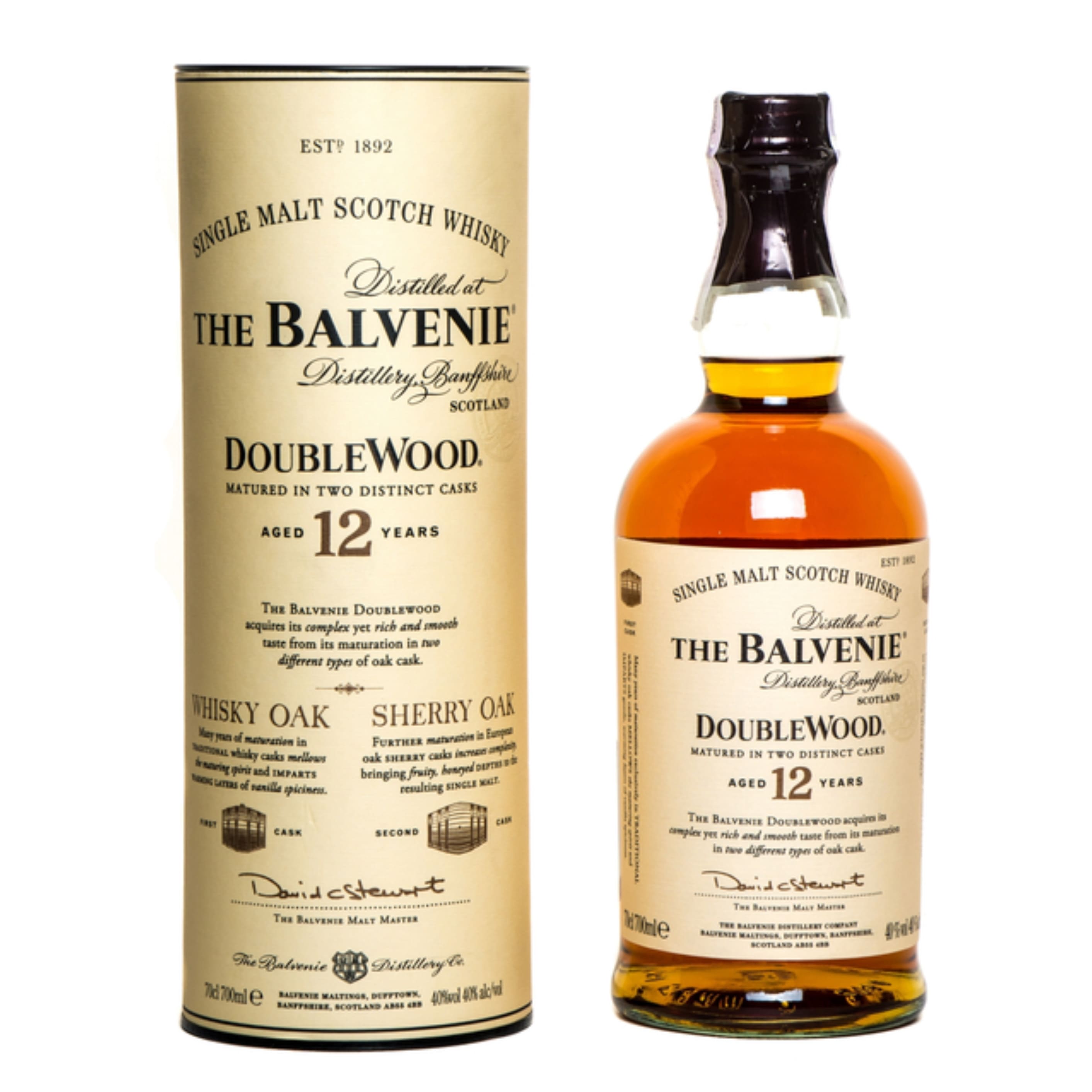 Віскі Balvenie DoubleWood 12 y.o. 40% 0.7 л