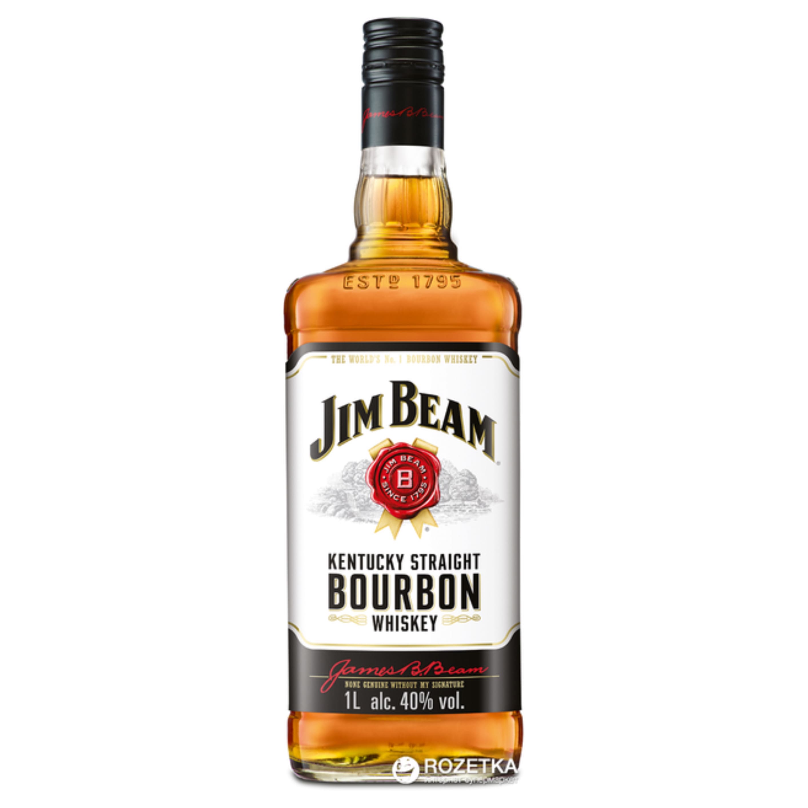 Віскі Jim Beam White 40% 1 л 