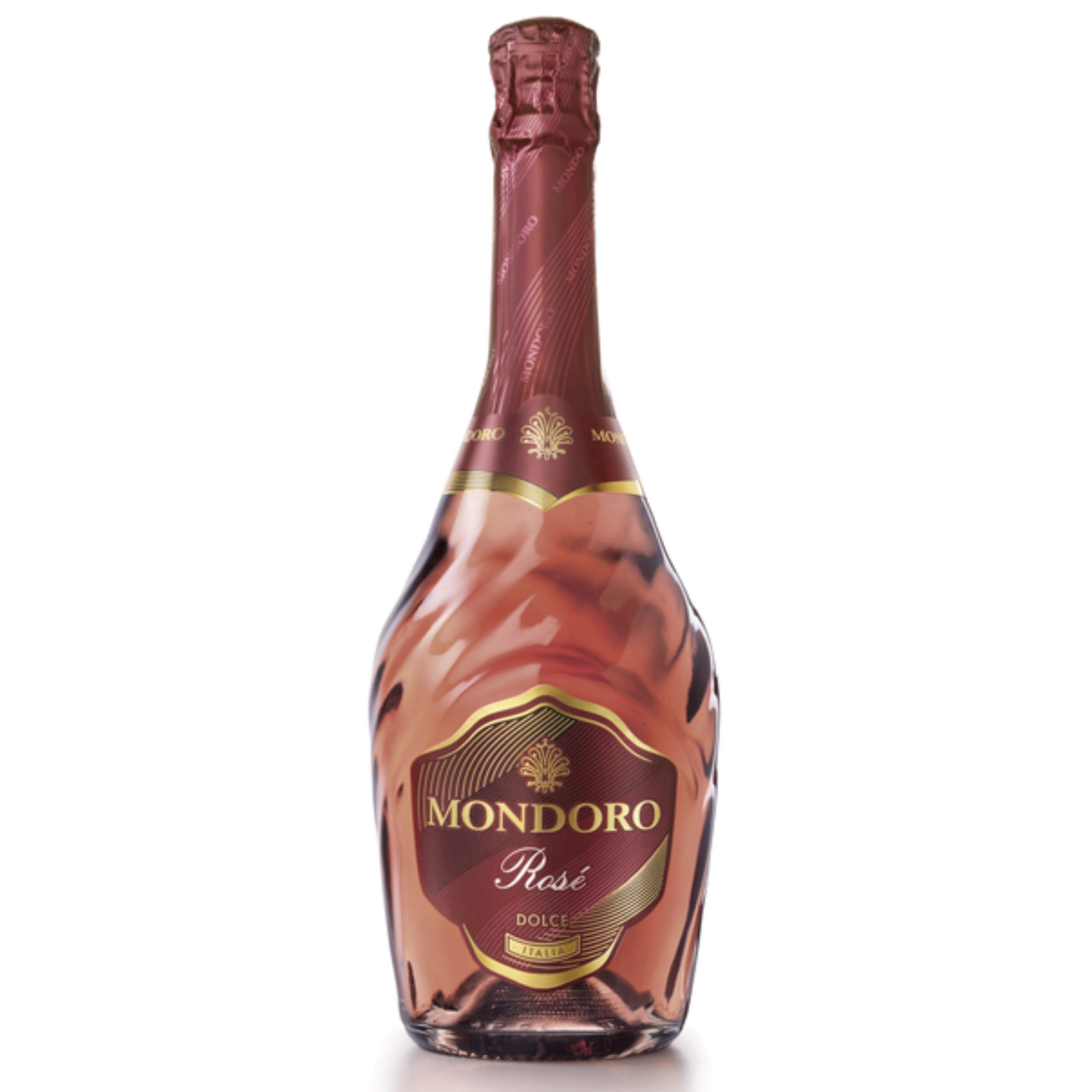 Вино ігристе Mondoro Rose Dolce солодке рожеве 9.5% 0.75 л