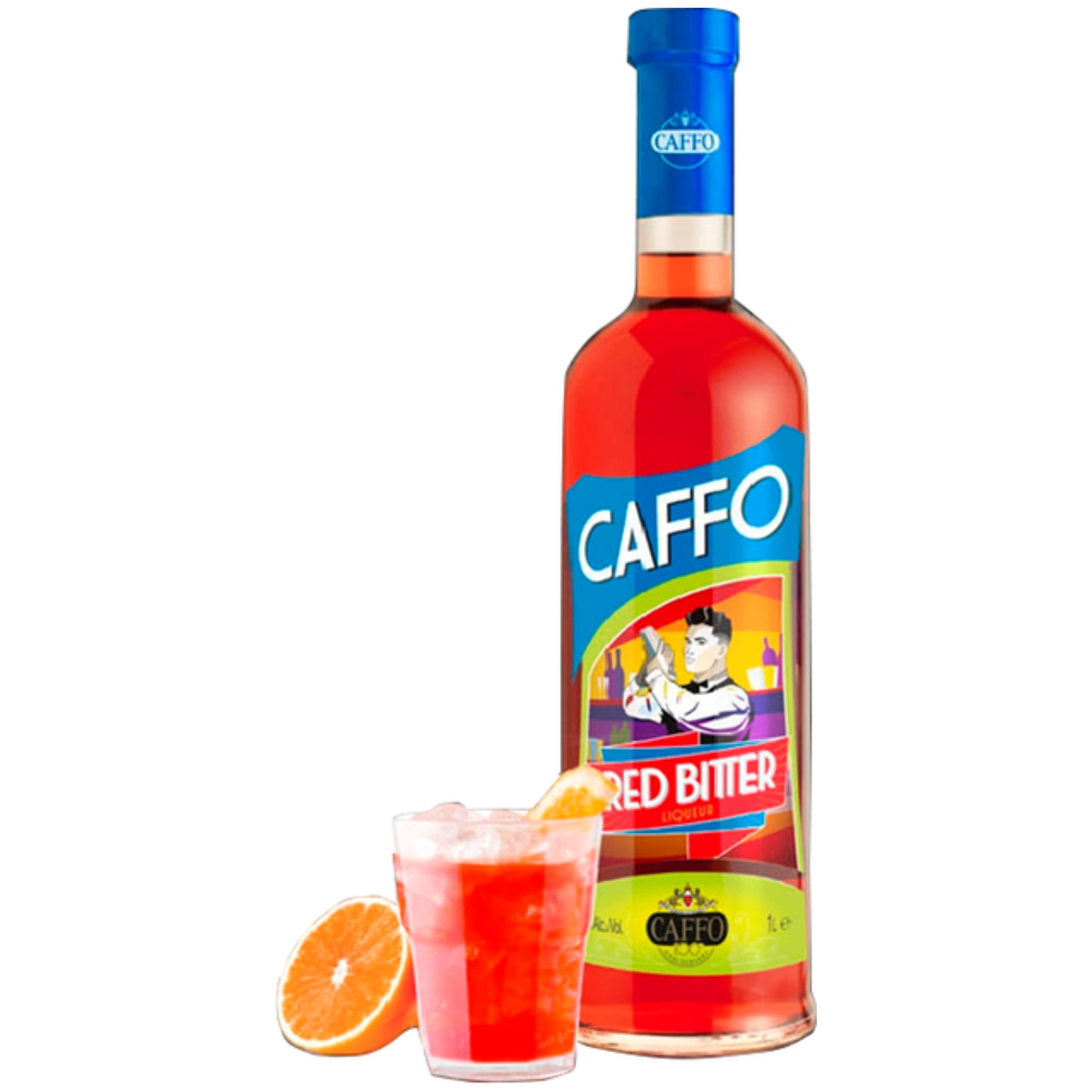 Лікер Caffo Red Bitter 25% 1 л