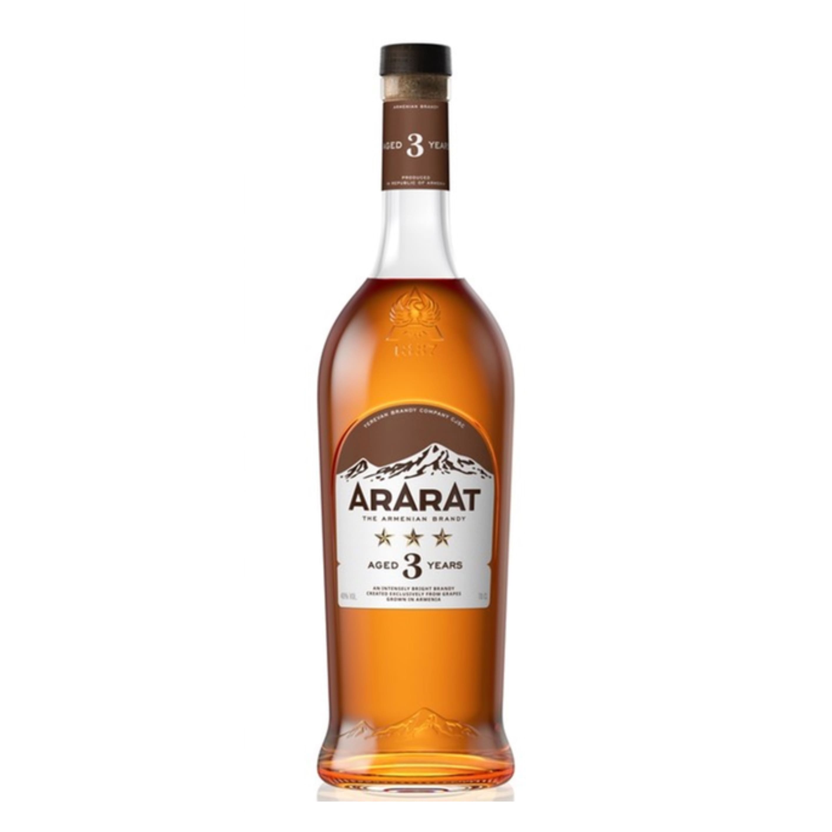 Бренді Аrаrаt 3* 40% 0.5 л  