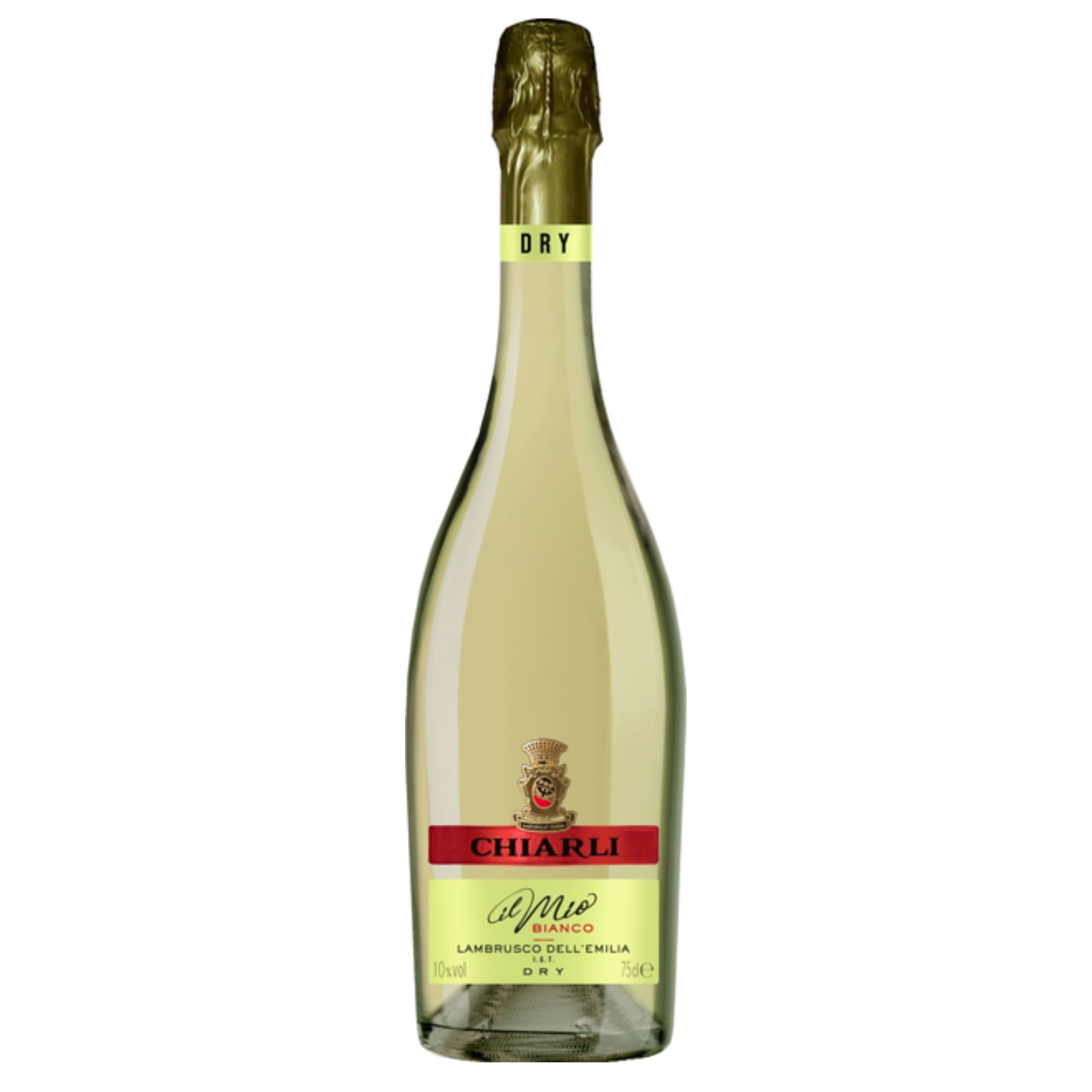 Вино ігристе Chiarli Lambrusco dell' Emilia Bianco Dry сухе біле 10% 0.75 л