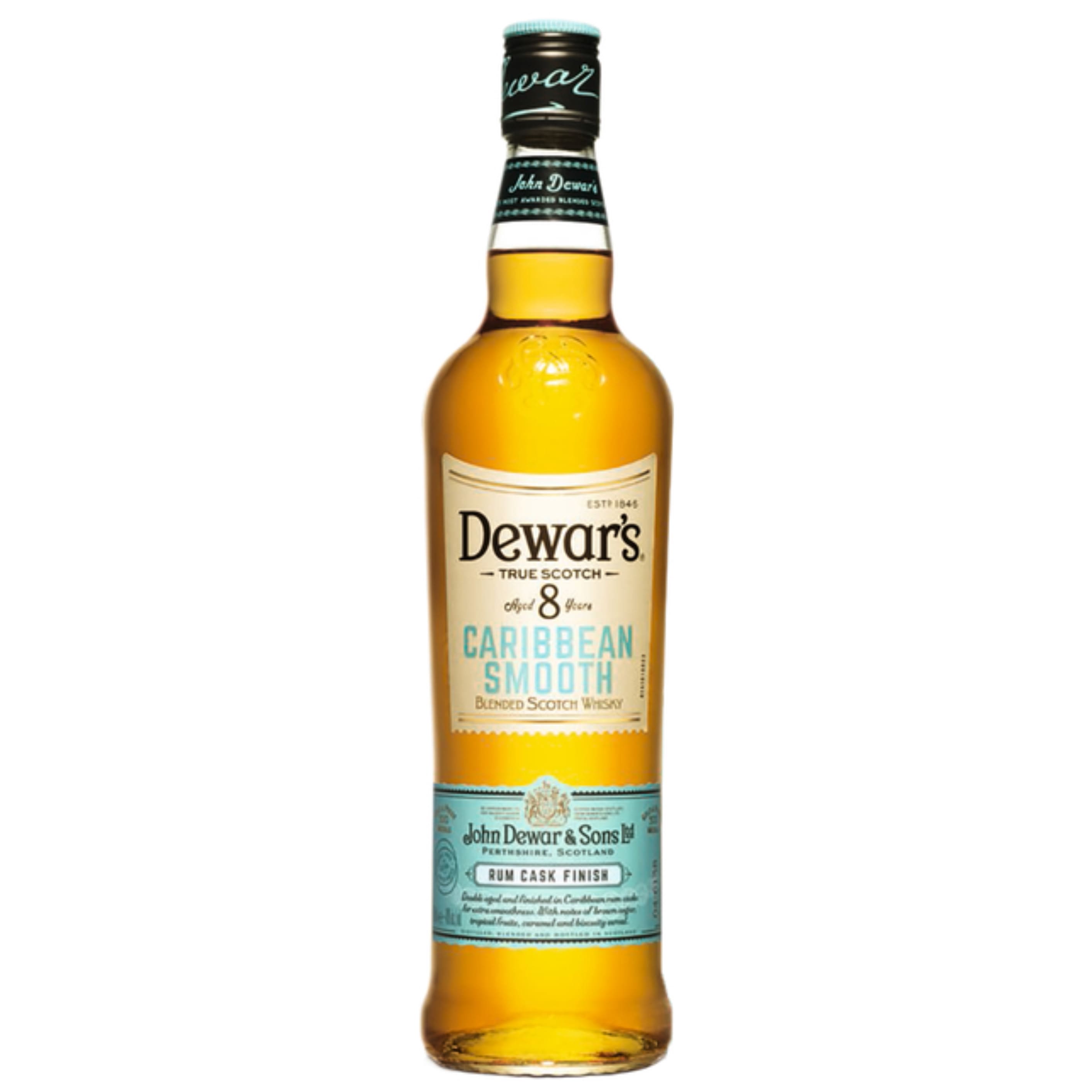 Віскі Dewar's Caribbean Smooth 8 y.o. 40% 0.7 л