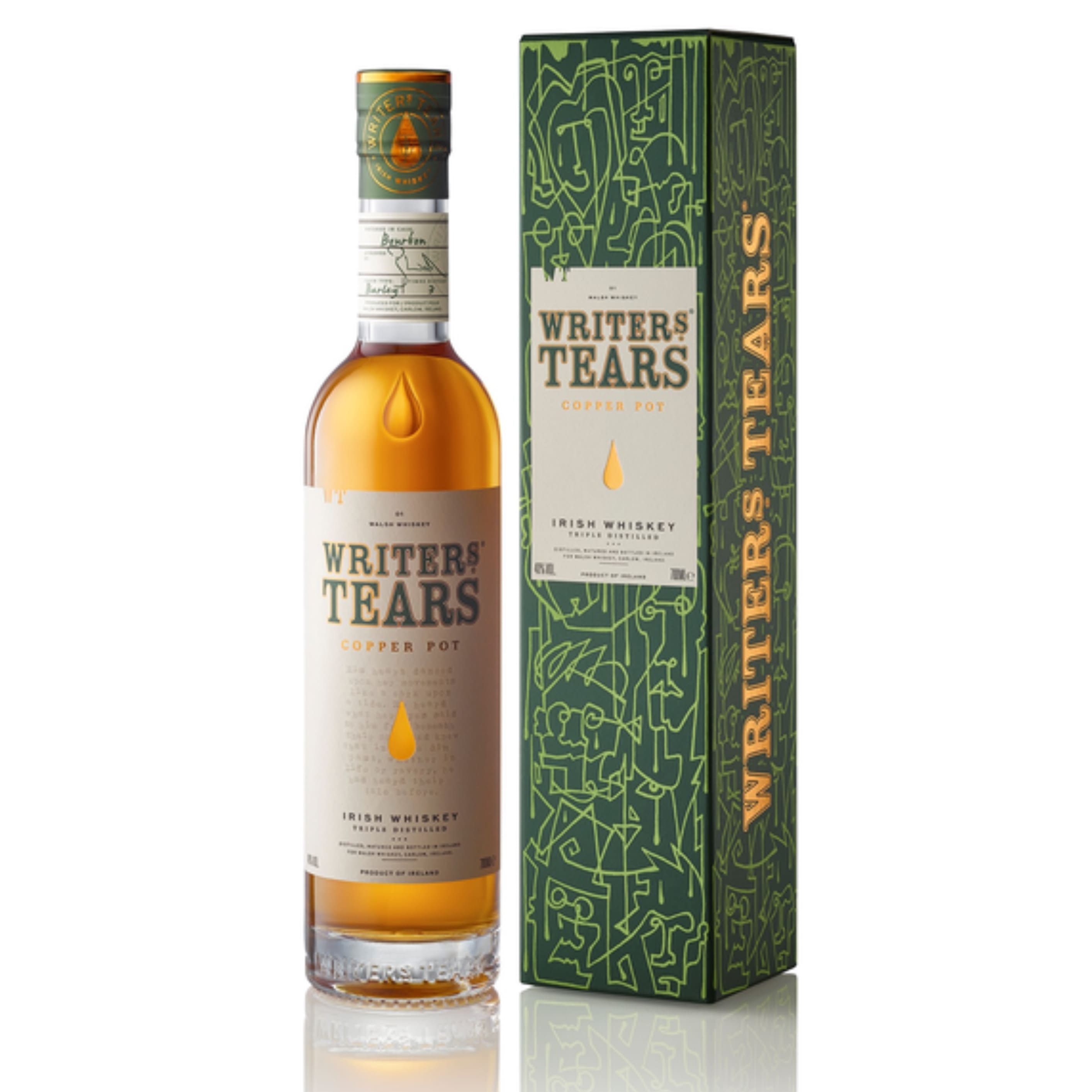 Віскі Writer's Tears Irish Whiskey 40% 0.7 л 
