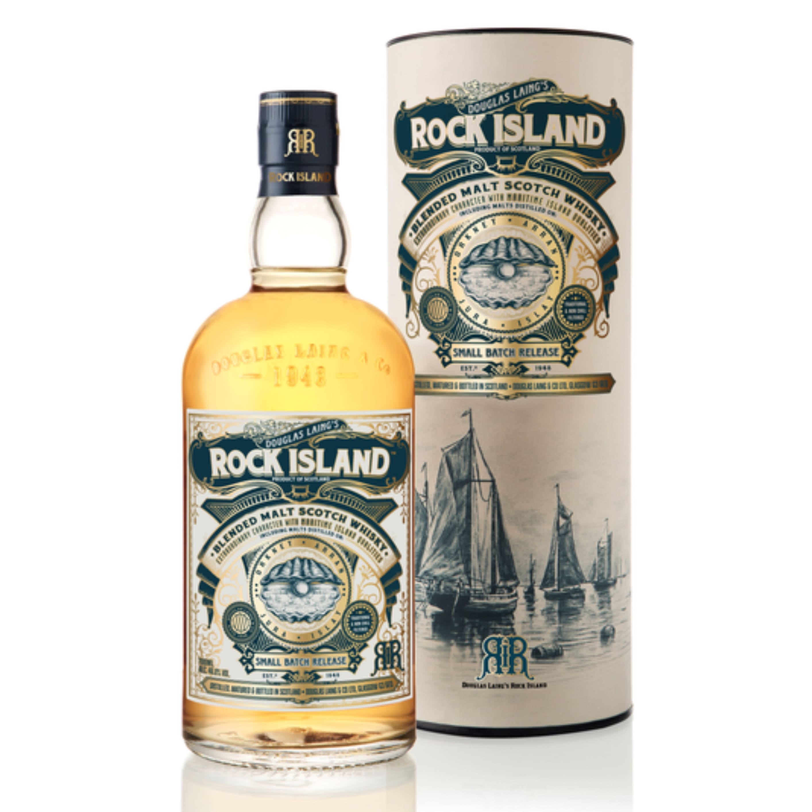 Віскі Douglas Laing Rock Island 46.8% 0.7 л tube