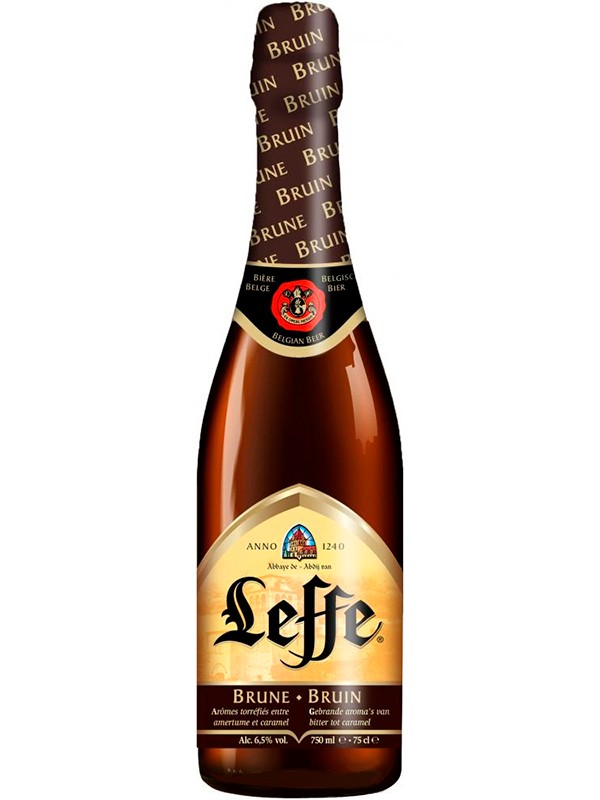 Пиво Leffe Brune темне 6.5% 0.75 л скло