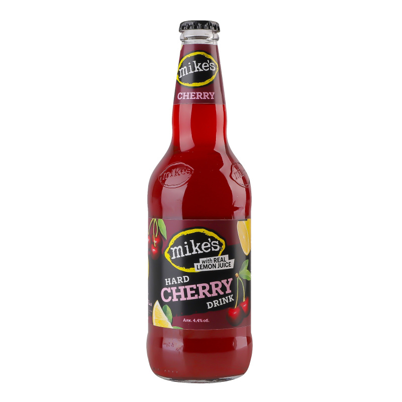 Пиво Mike's Hard Drink Cherry 4.4% 0.43 л скло