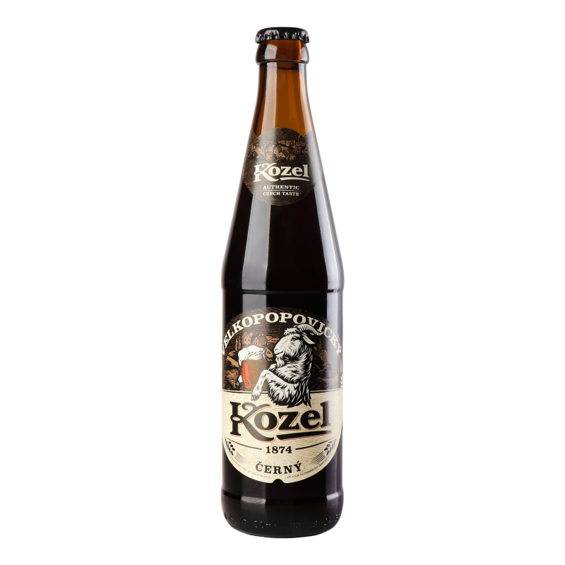 Пиво Velkopopovitsky Kozel темне 3.7% 0.45 л скло