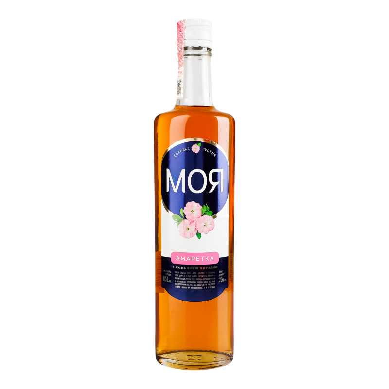 Вермут лікерний Моя Амаретка з коньяком 20% 0.5 л