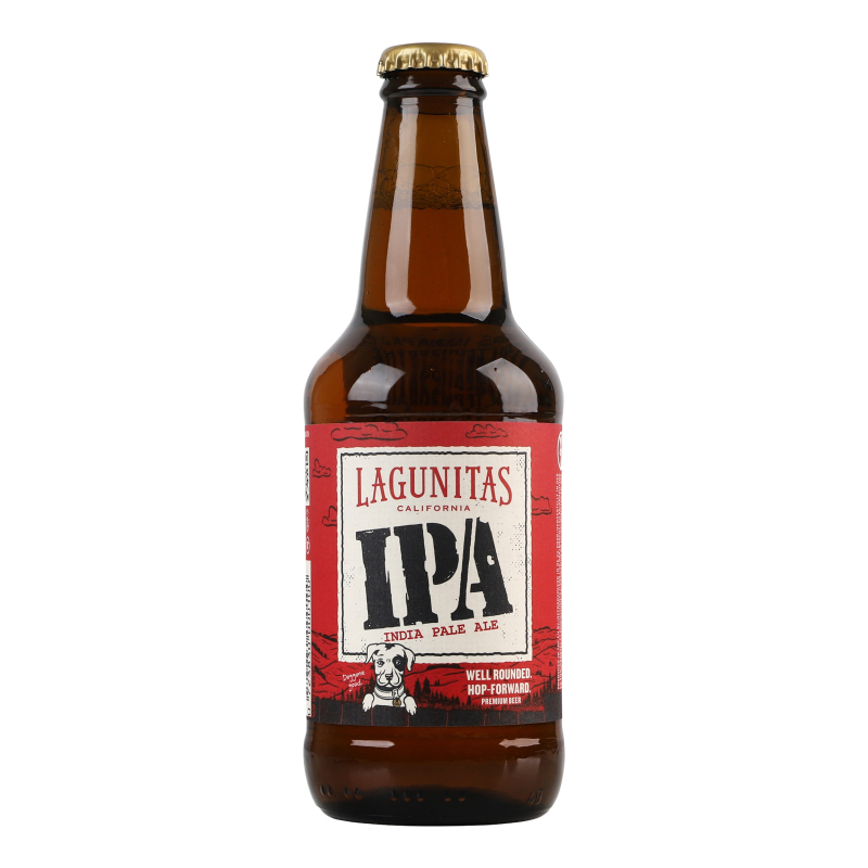 Пиво Lagunitas IPA світле фільтр. 6.2% 0.355 л скло