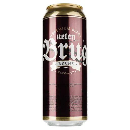 Пиво Keten Brug Brune Elegant темне 6% 0.5 л з/б