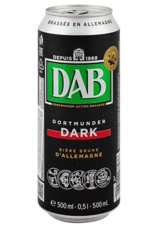 Пиво DAB Dark темне 4.8% 0.5 л з/б