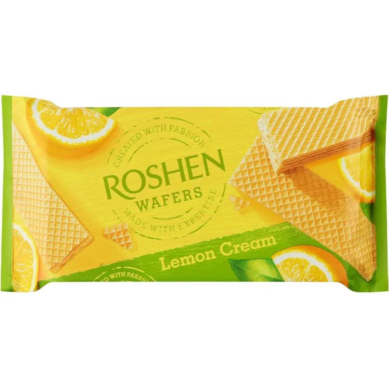 Вафлі Roshen Wafers лимон 216г
