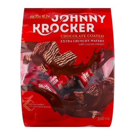 Вафлі Рошен Johnny Krocker choco 350г