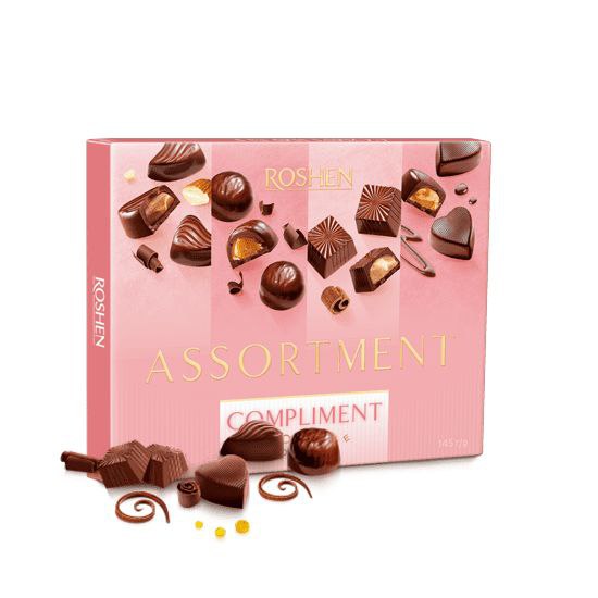 Цукерки Рошен Compliment 145г