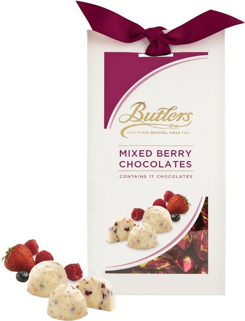 Цукерки шок BUTLERS Butlers White Mixed Berry 170г