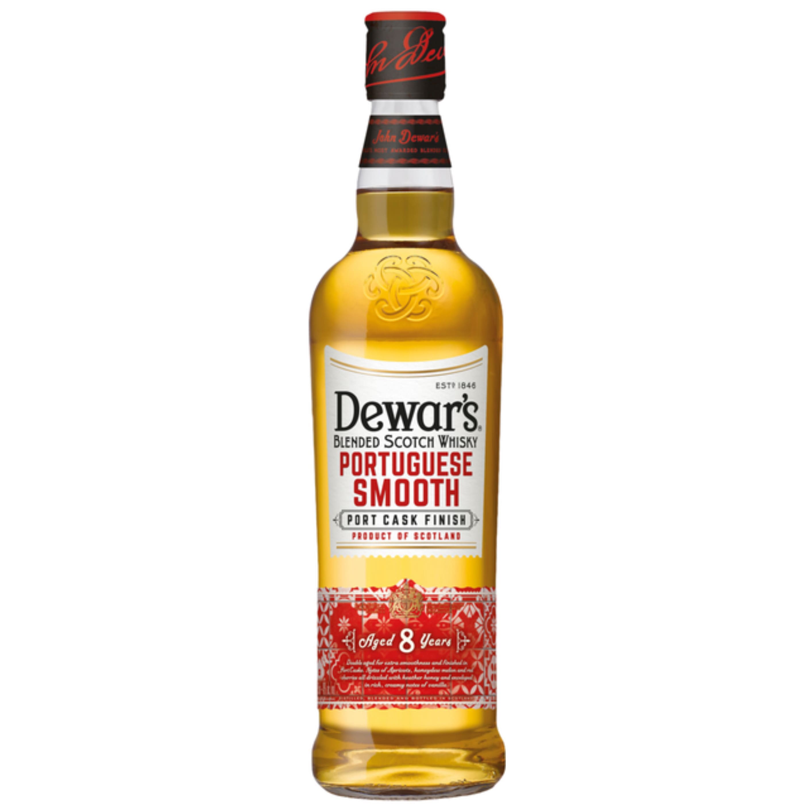 Віскі Dewar's Portuguese Smooth 8 y.o. 40% 0.7 л