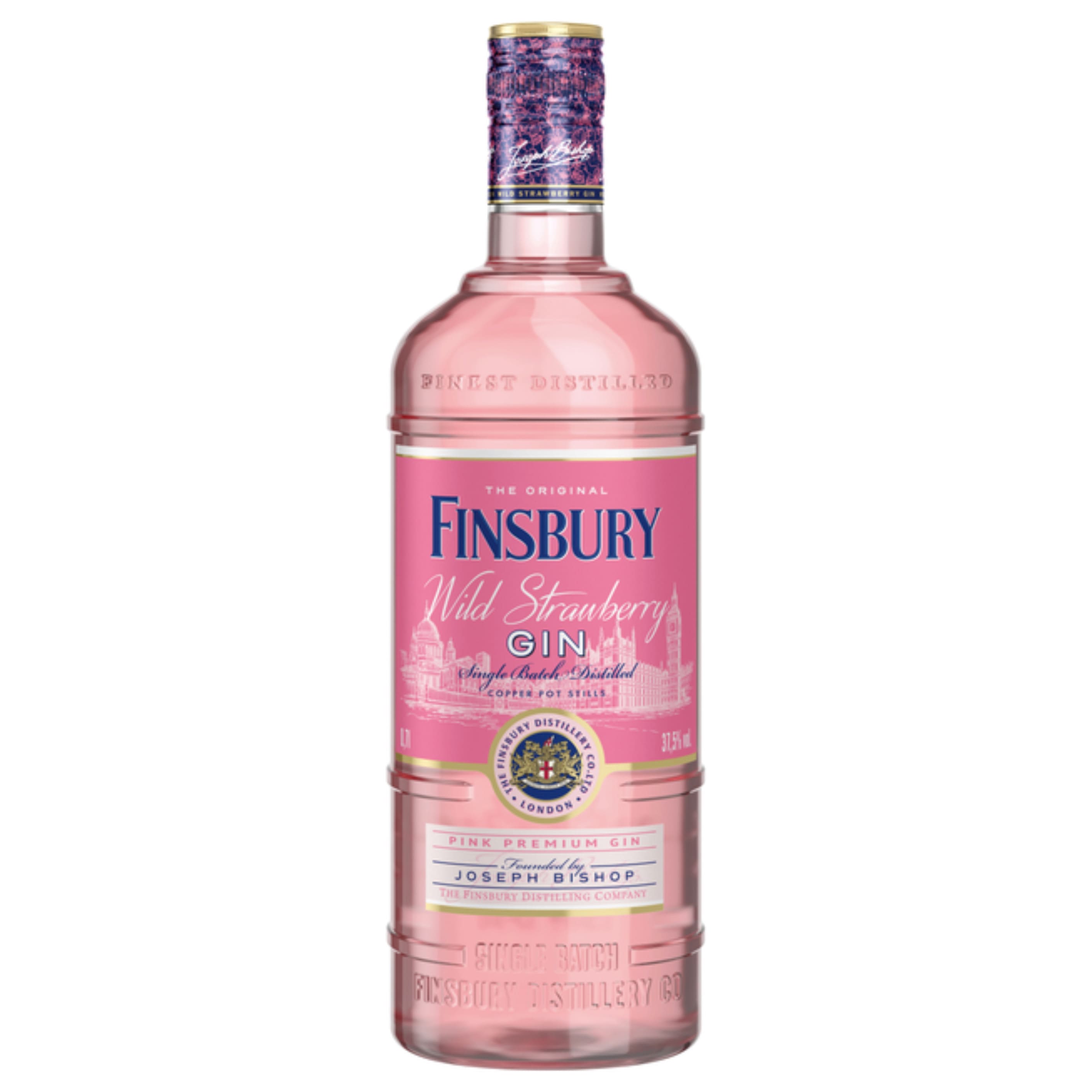 Джин Finsbury Wild Strawberry 37.5% 0.7 л