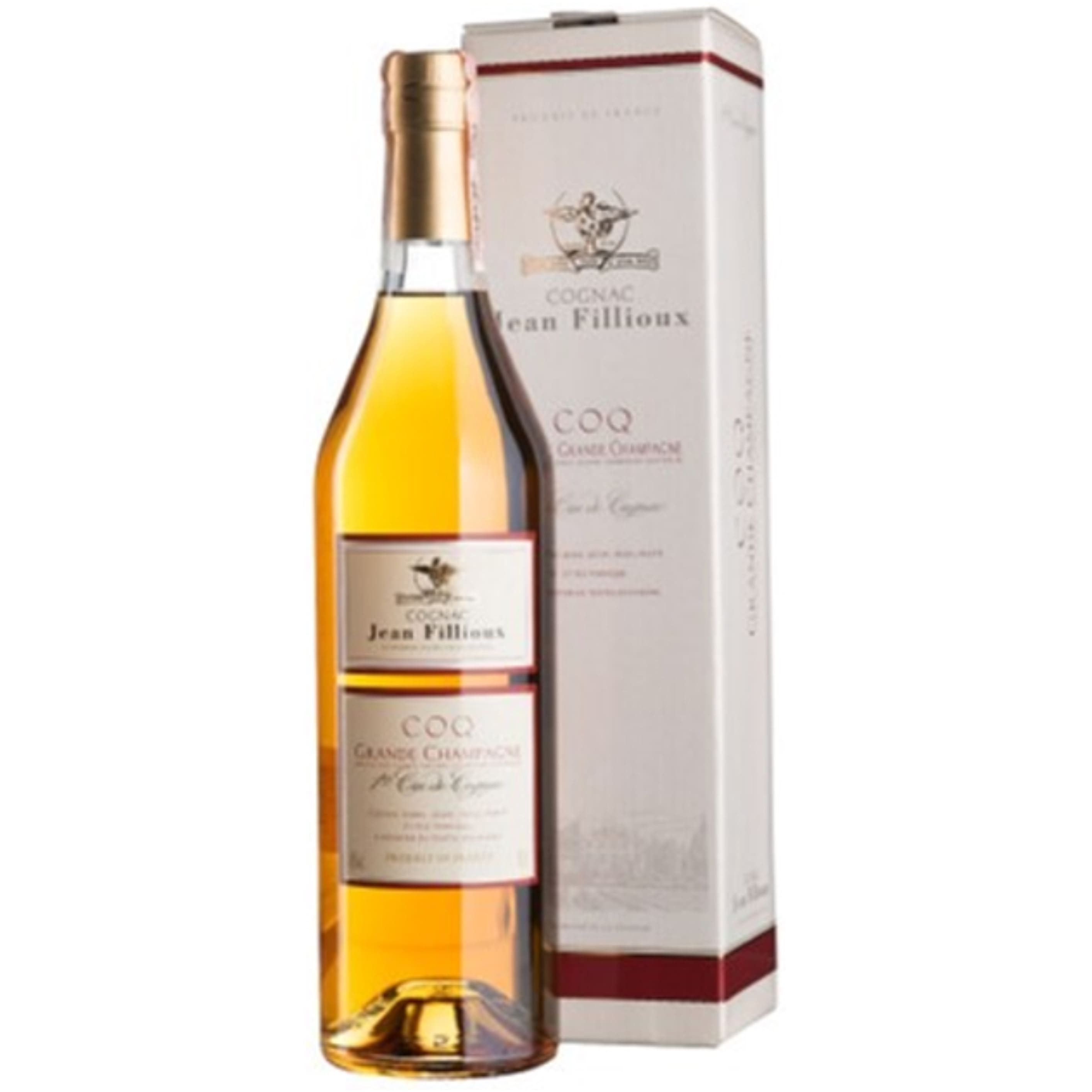 Коньяк COQ Jean Fillioux 40% 0,7л коробка