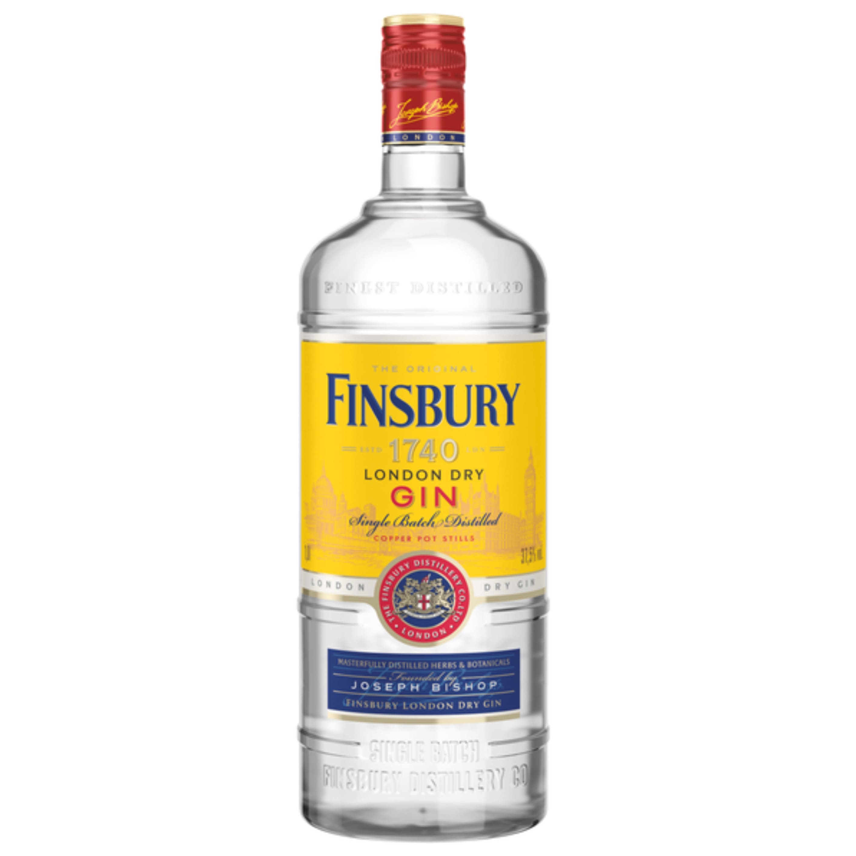 Джин Finsbury London Dry Gin 37.5% 1 л 
