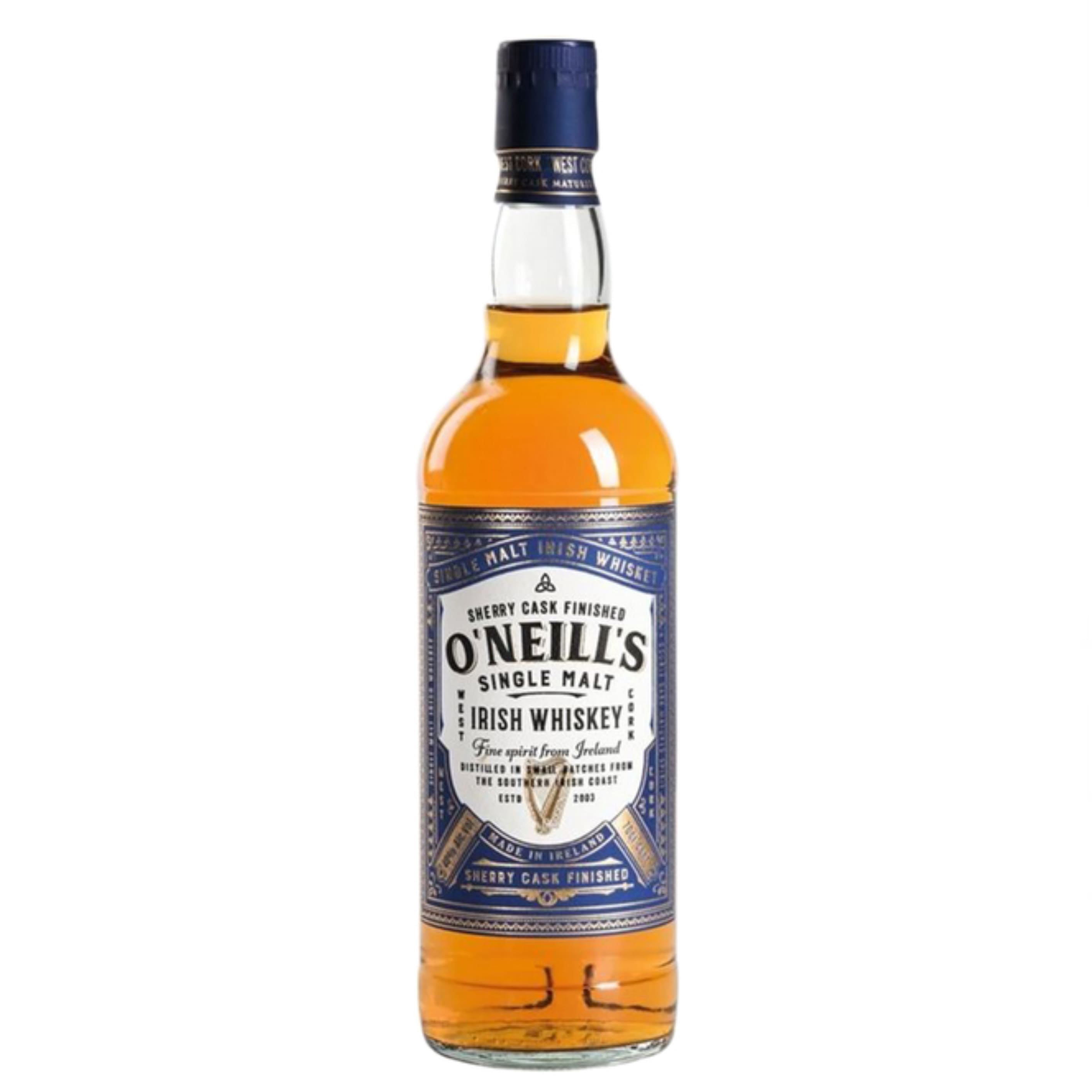 Віскі O'Neills Single Malt Sherry Cask Finished 40% 0.7 л
